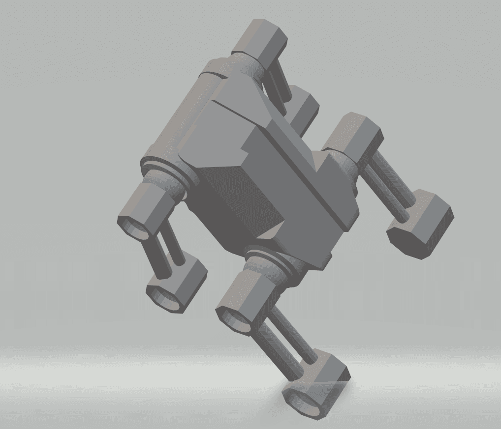 FHW: Robot Toy Concept #3 3d model