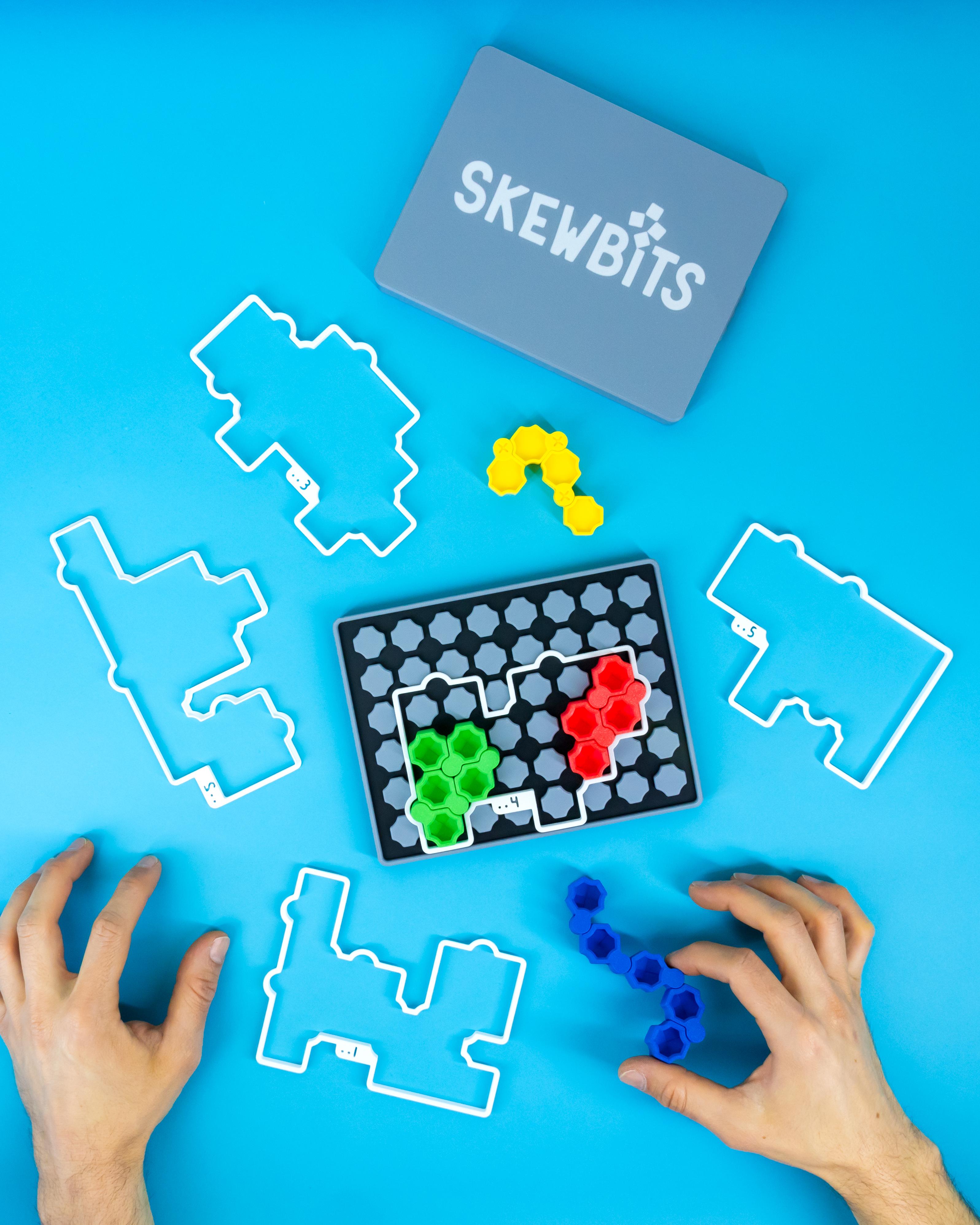 SKEWBITS v2.0 Puzzle Game // Premium Set + Problems 001-010 3d model