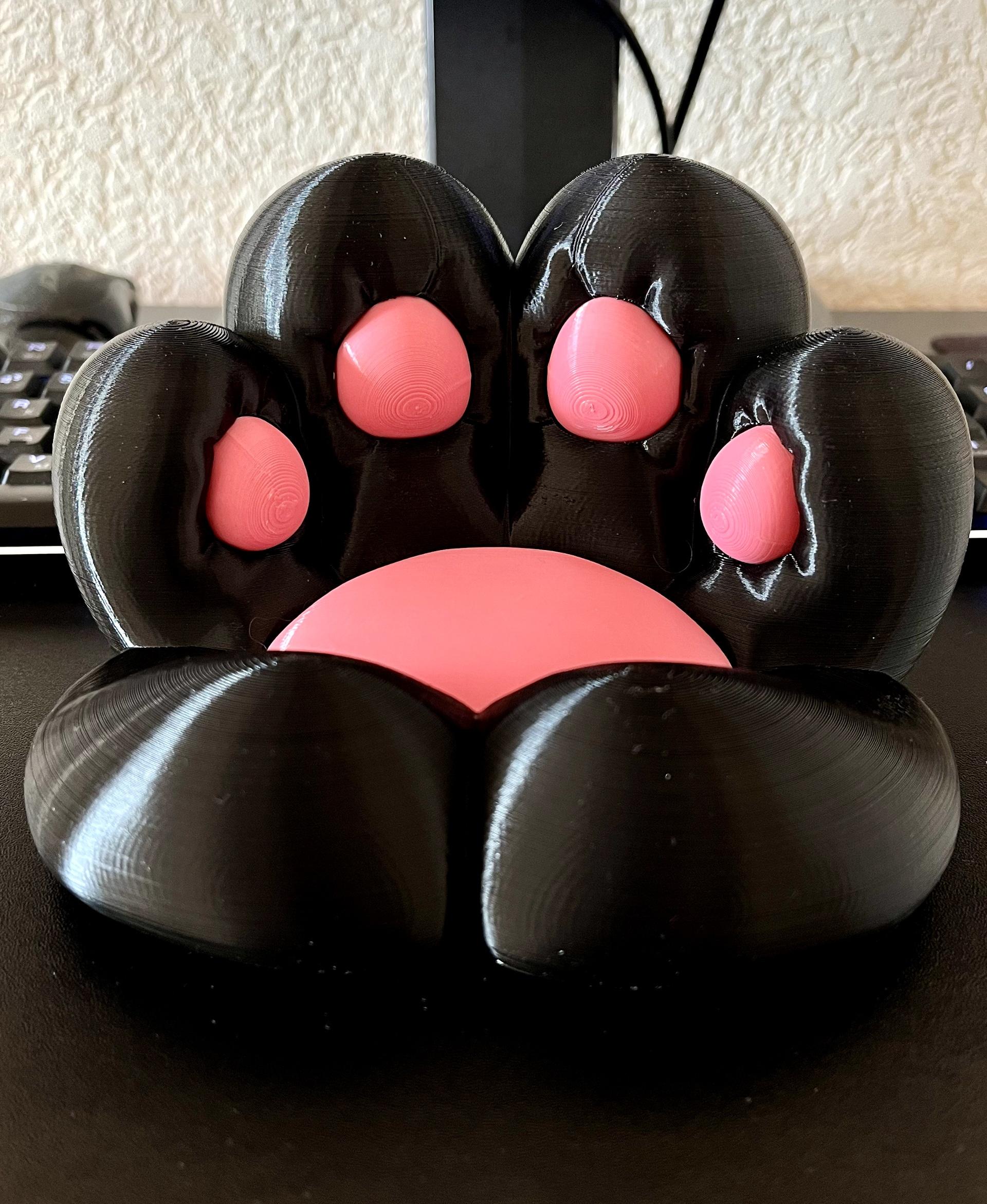 Kawaii Cat Paw Tray 3d model