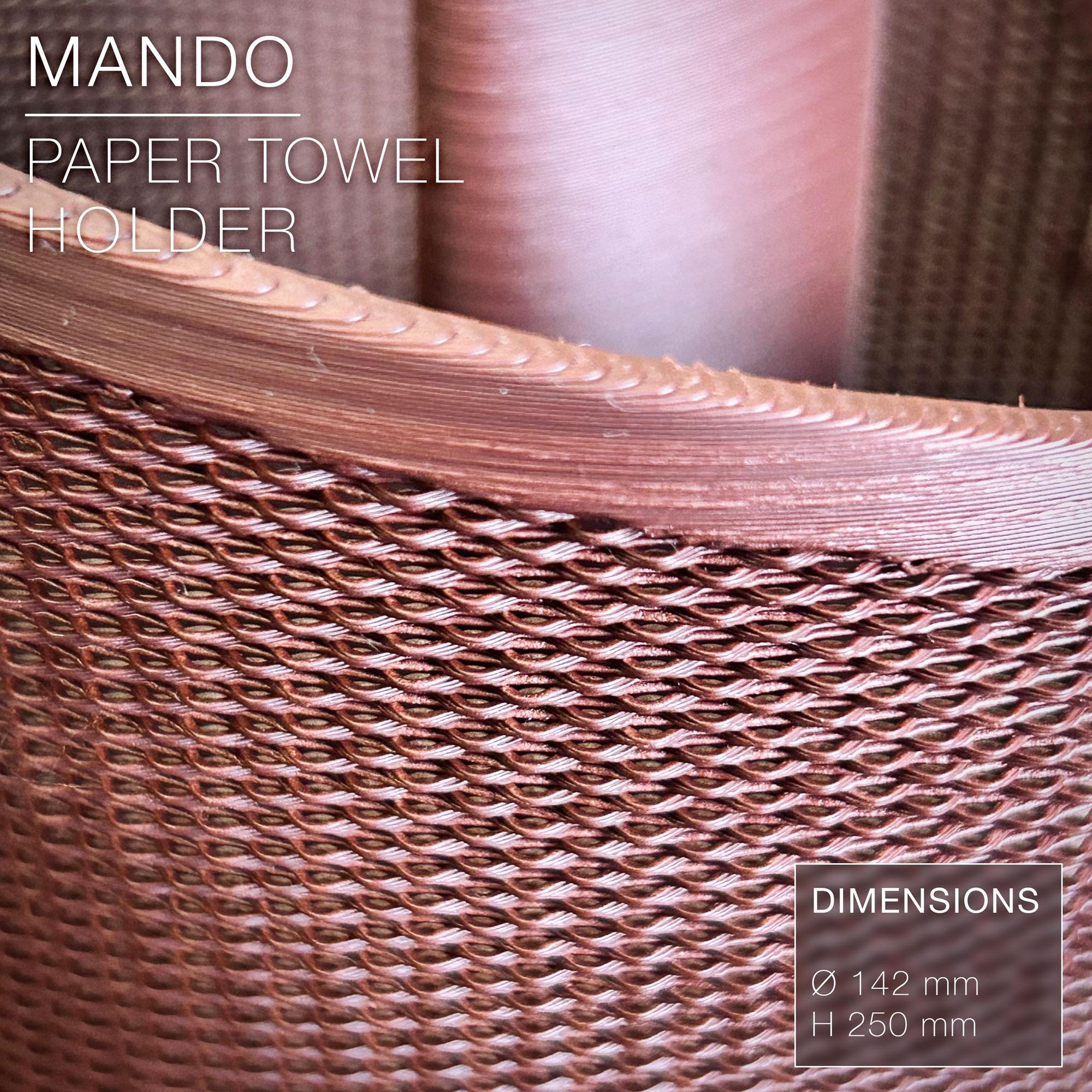 MANDO  |  paper towel roll holder 3d model