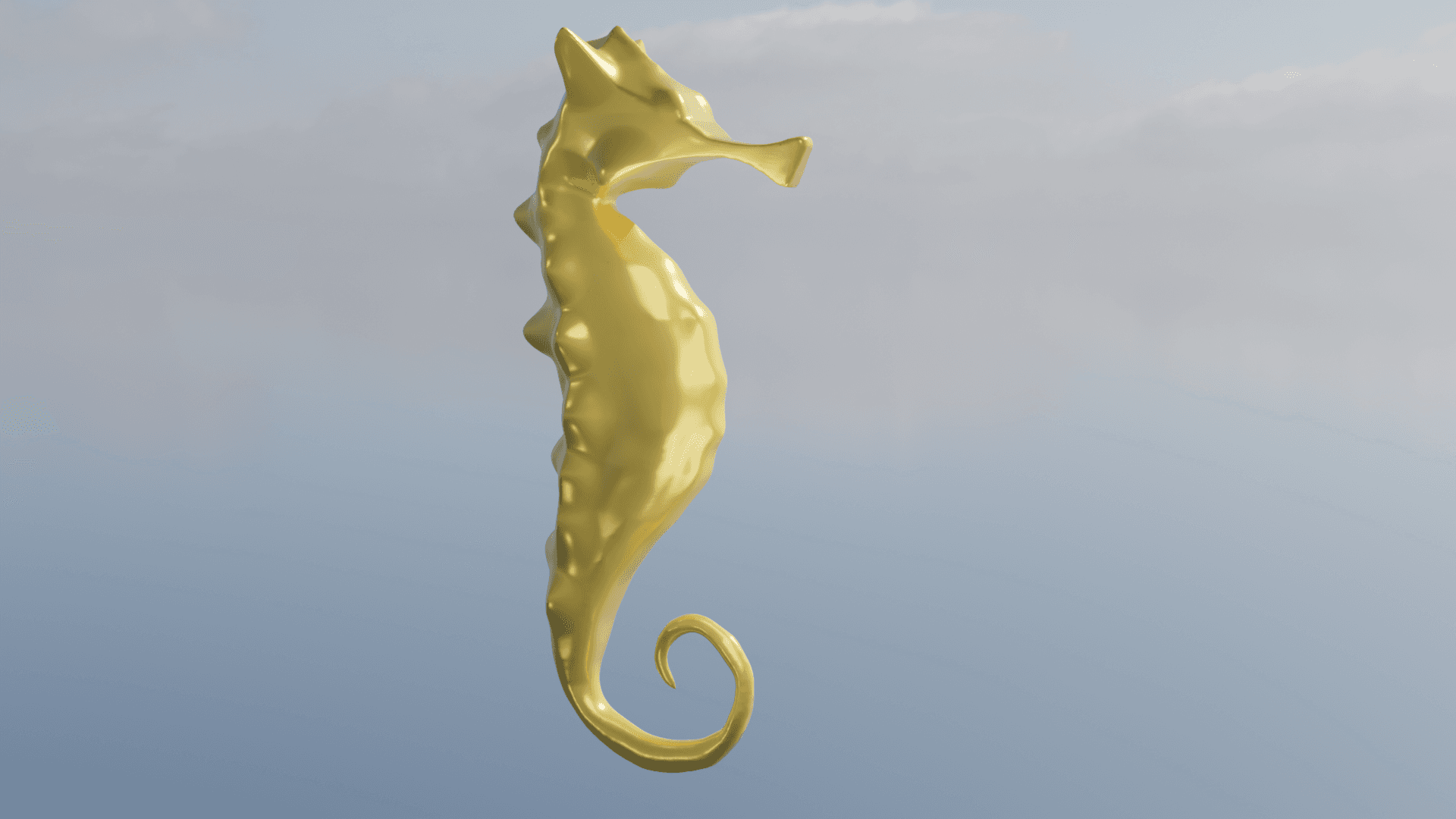 Seahorse 3d model