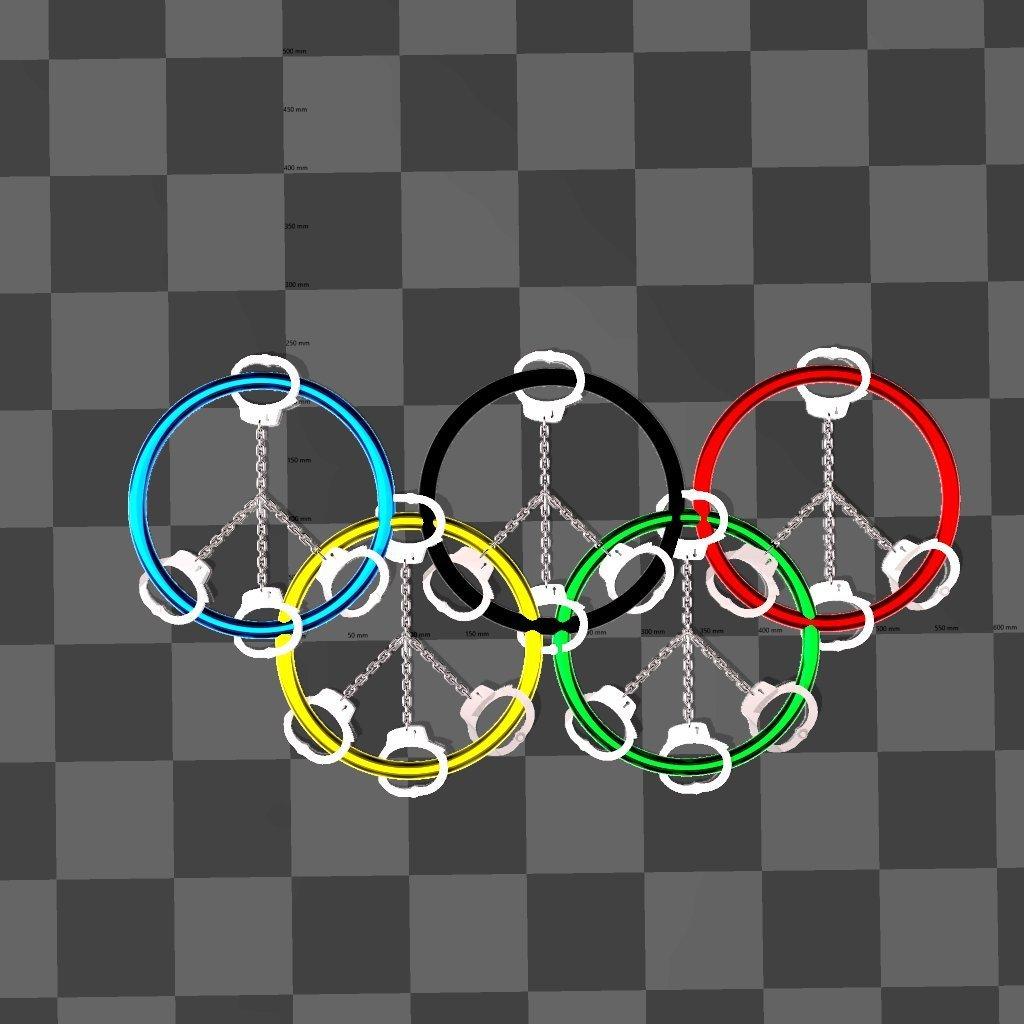 peace and freedom olympics (for one) JULI-AUGUST 2022 3d model