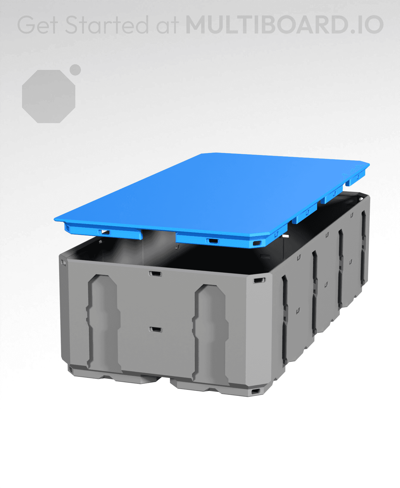 4x2 - Universal Drop-In Lid 3d model