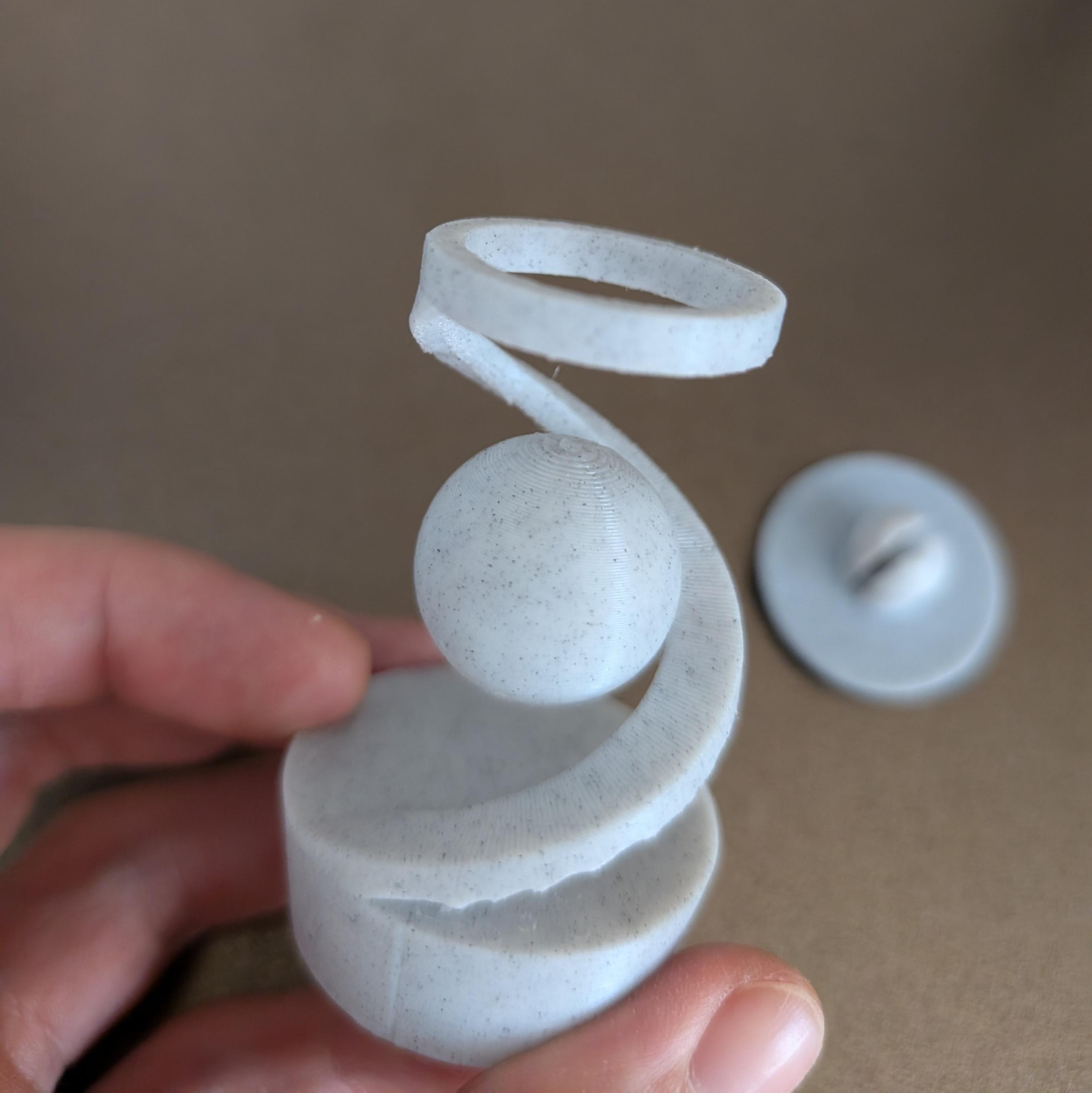 Infinity Lunar kinetic fidget toy 3d model