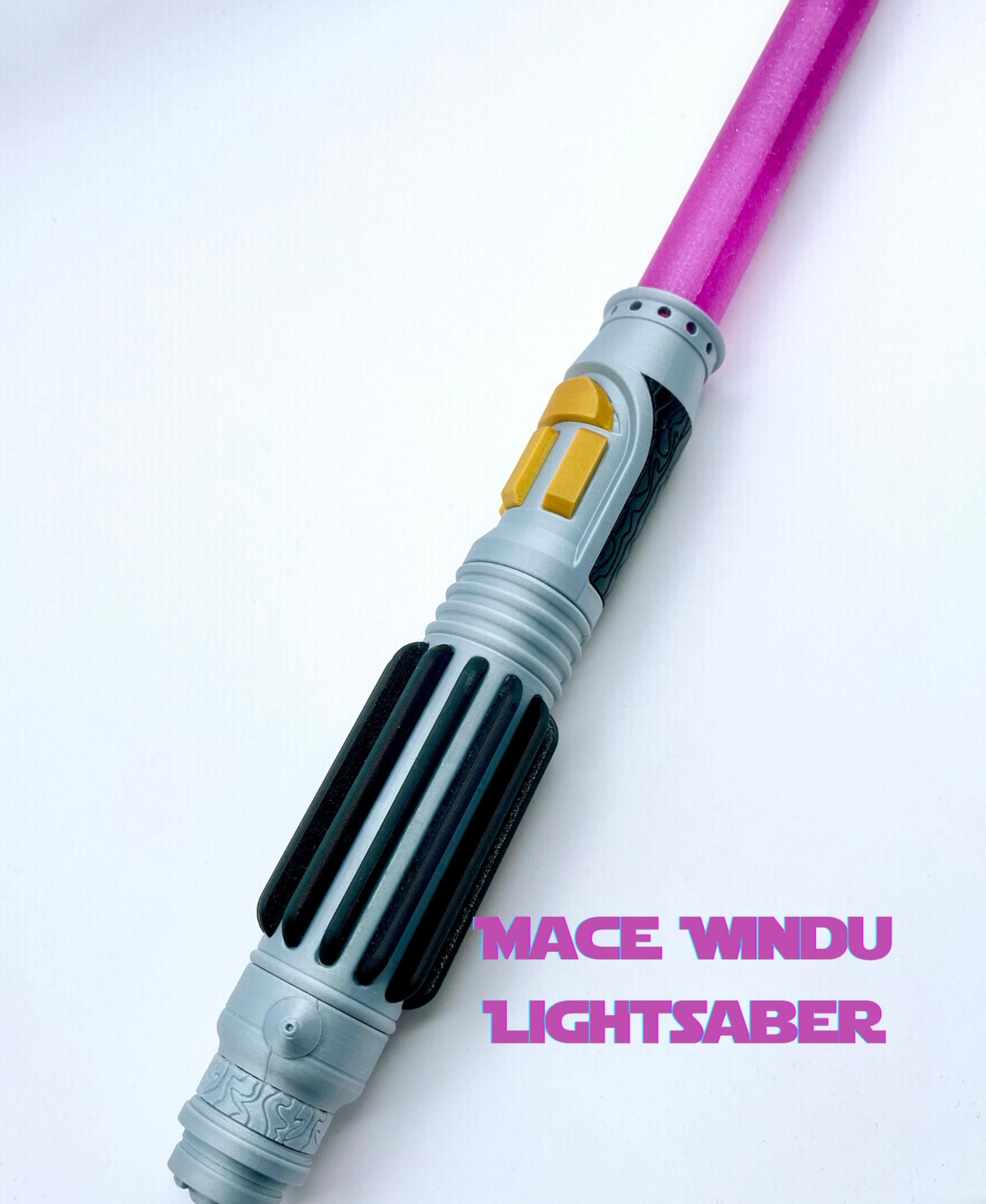 Mace Windu Multi-Color Lightsaber 3d model
