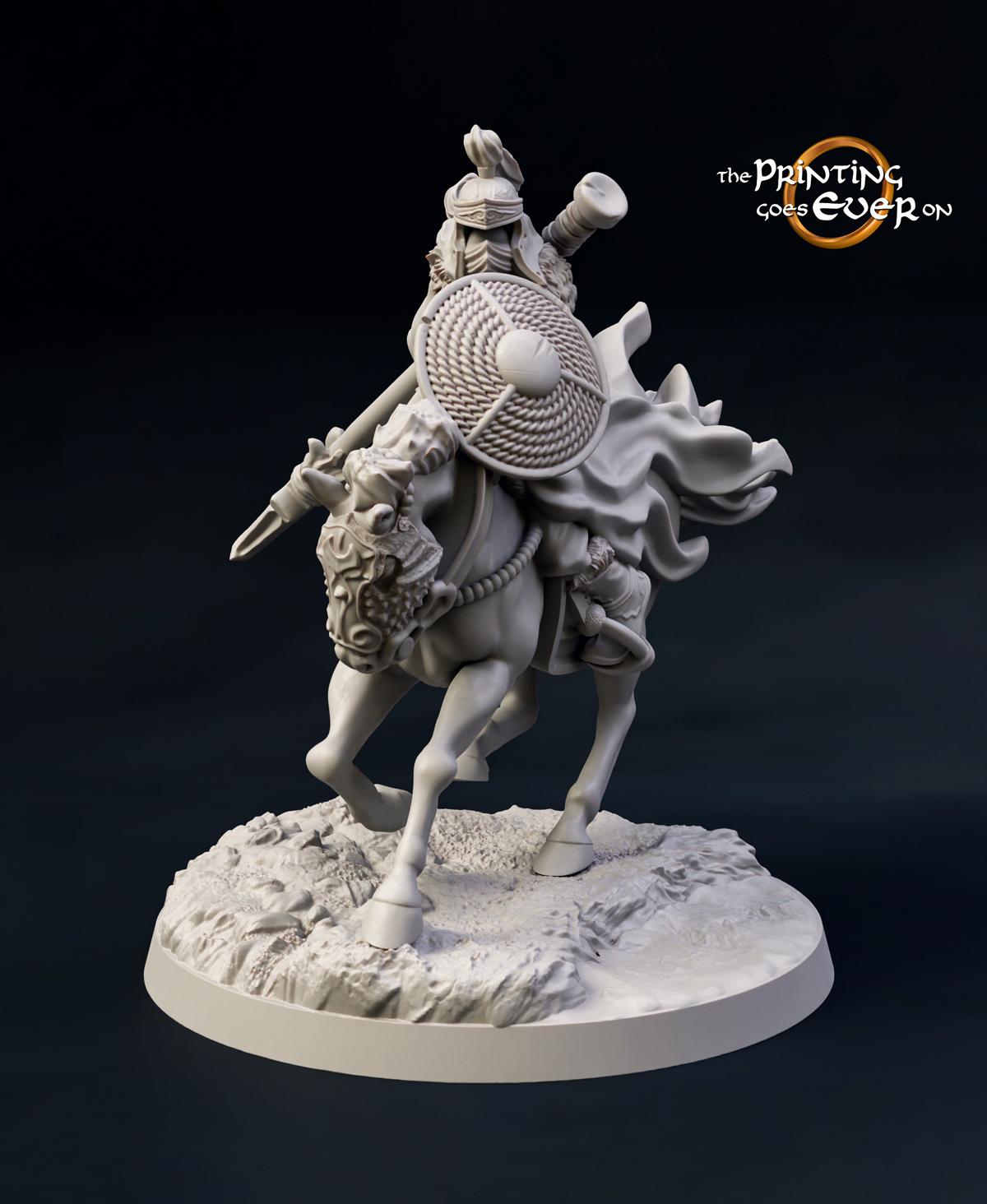 Dark Riders - On Foot and Mounted 3d model