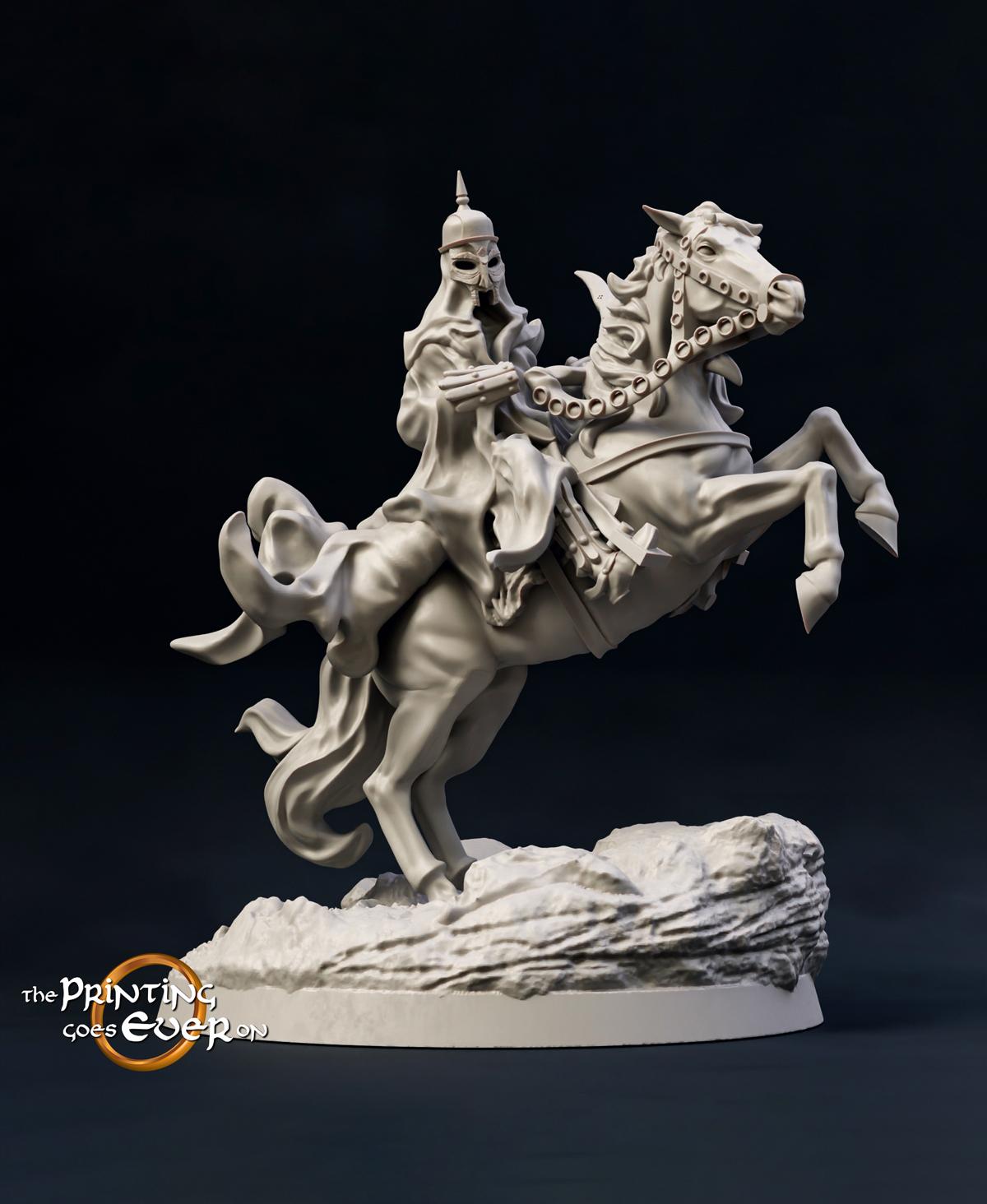 Dark Riders - On Foot and Mounted 3d model