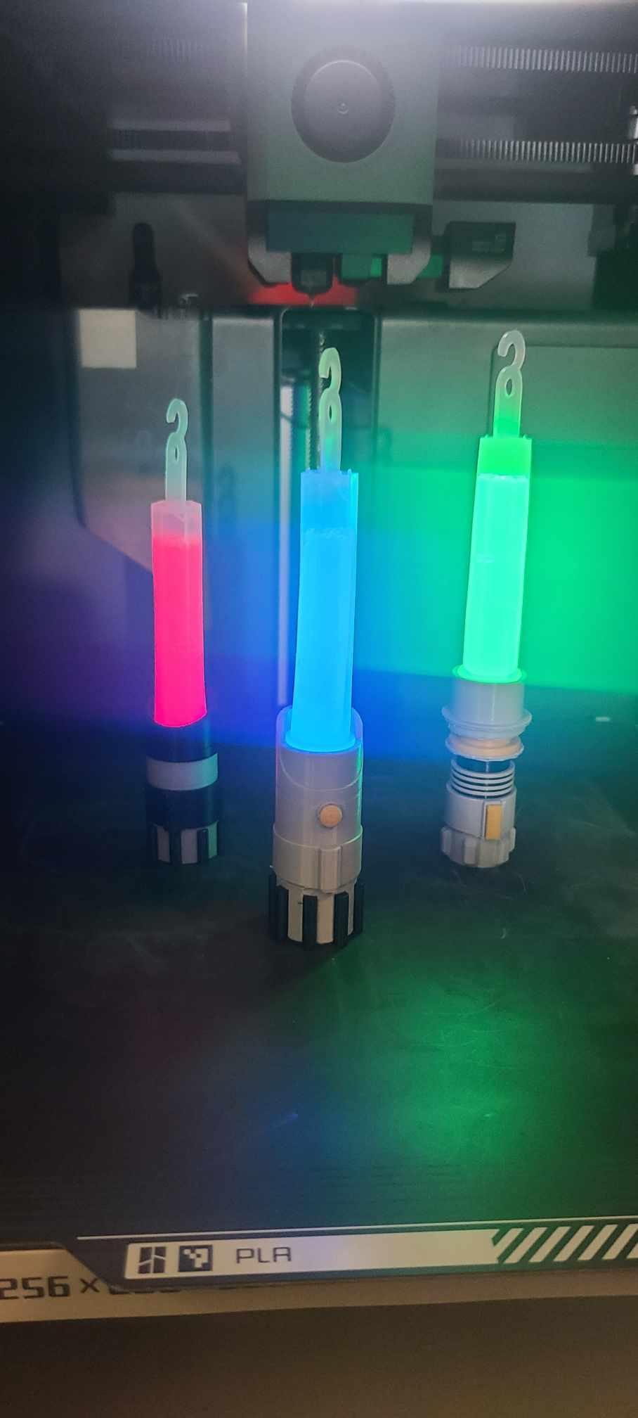 Lightsaber Glow Stick Hilts 3d model