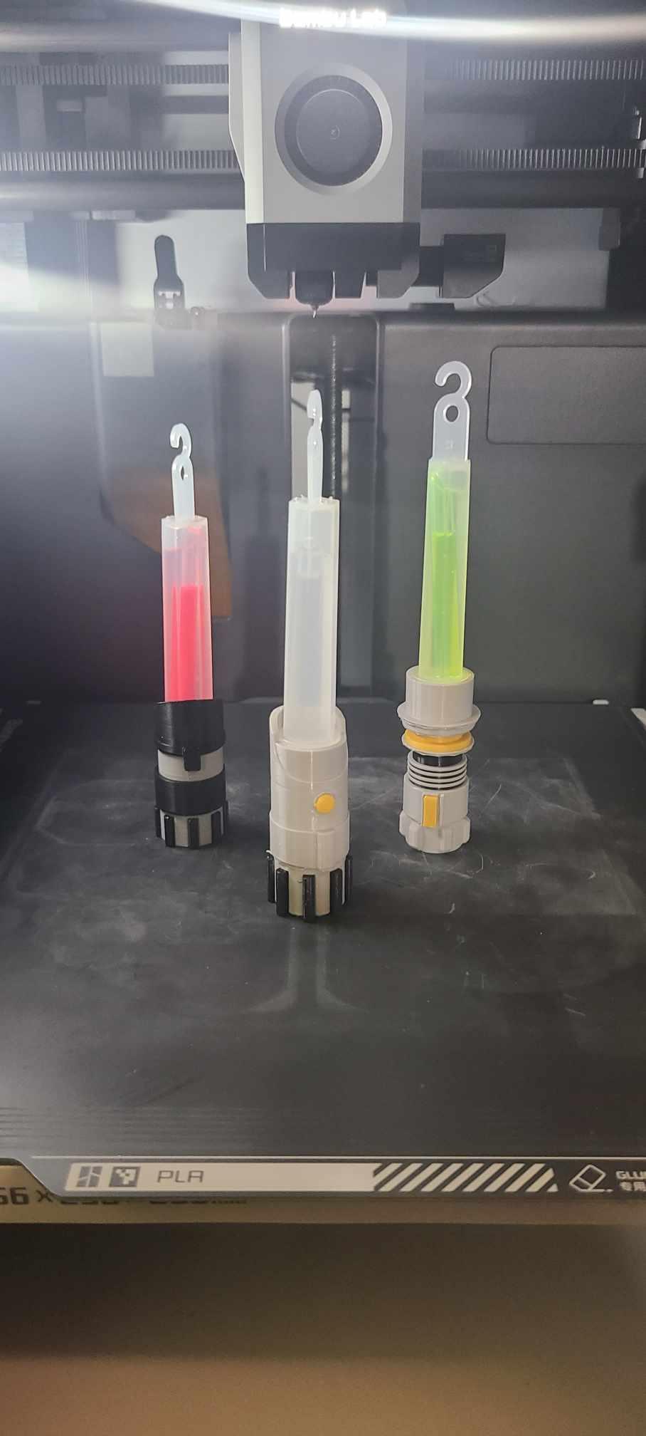 Lightsaber Glow Stick Hilts 3d model