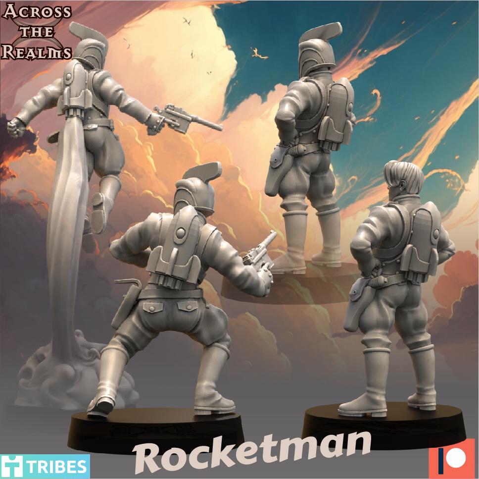 Rocketman 3d model