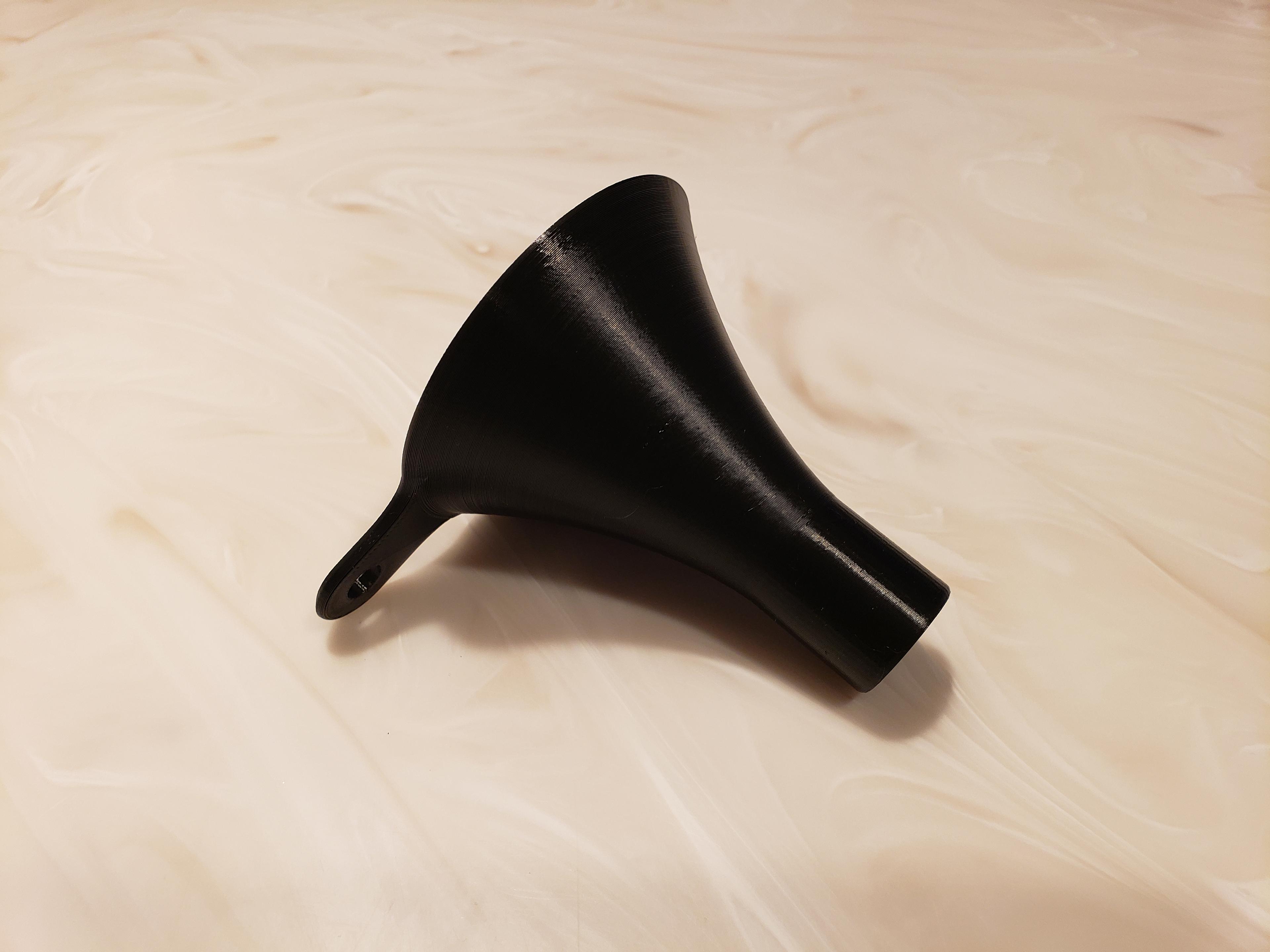 Silica Gel Funnel (24mm Spout 77mm Mouth) 3d model