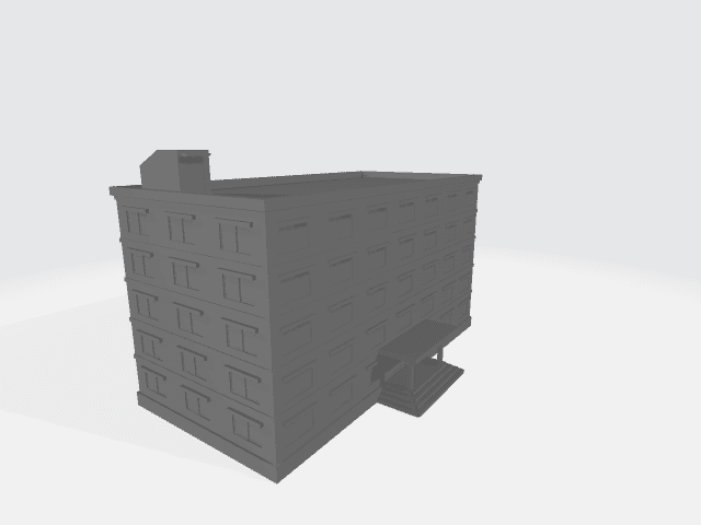 Building.obj 3d model