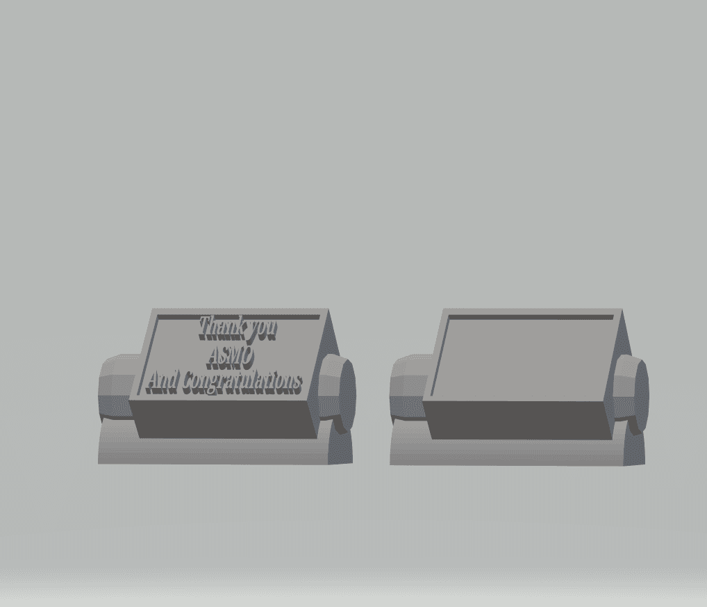 FHW: Place Marker for Mini-town 3d model