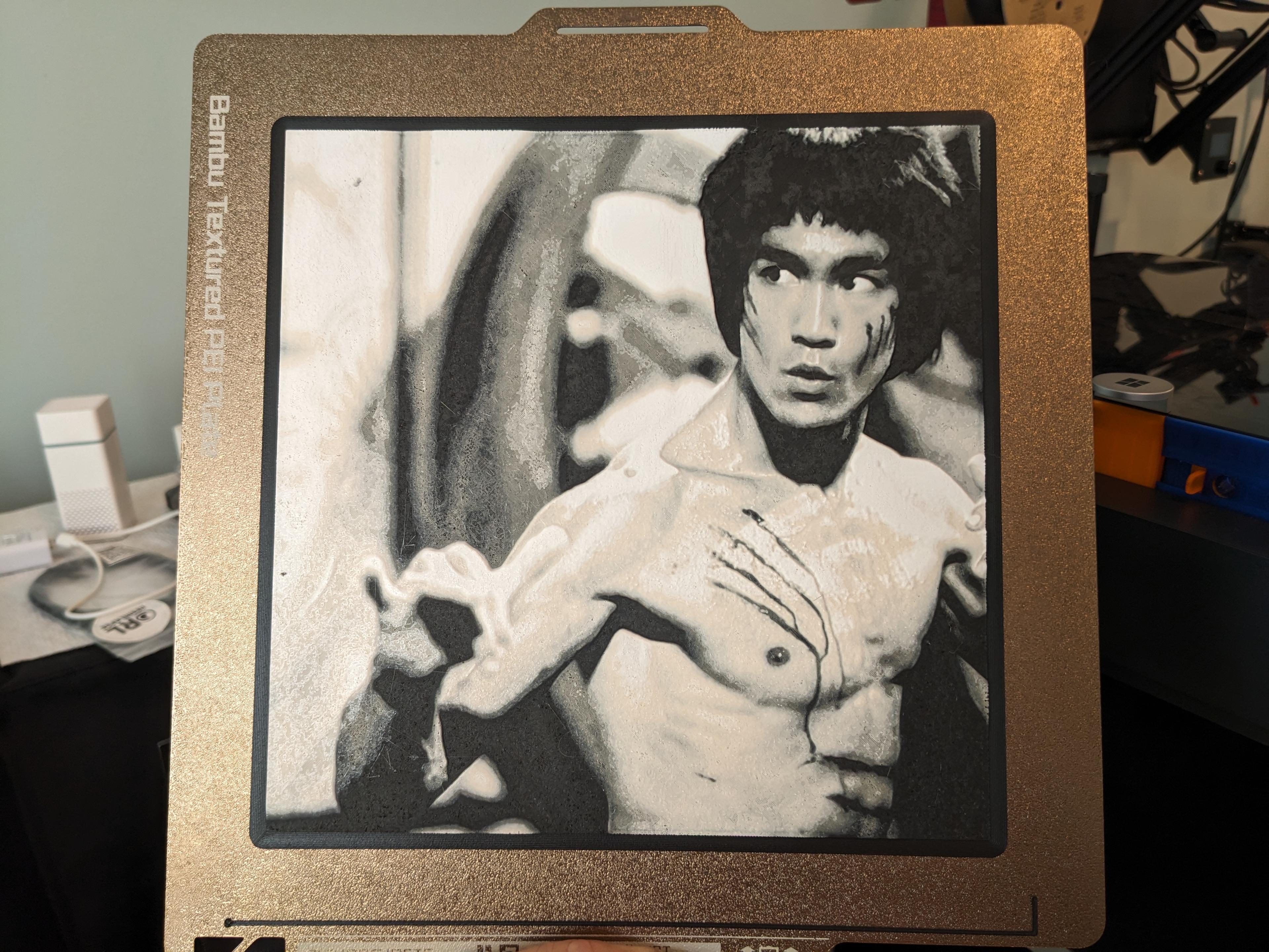 The Legendary Bruce Lee 3d model