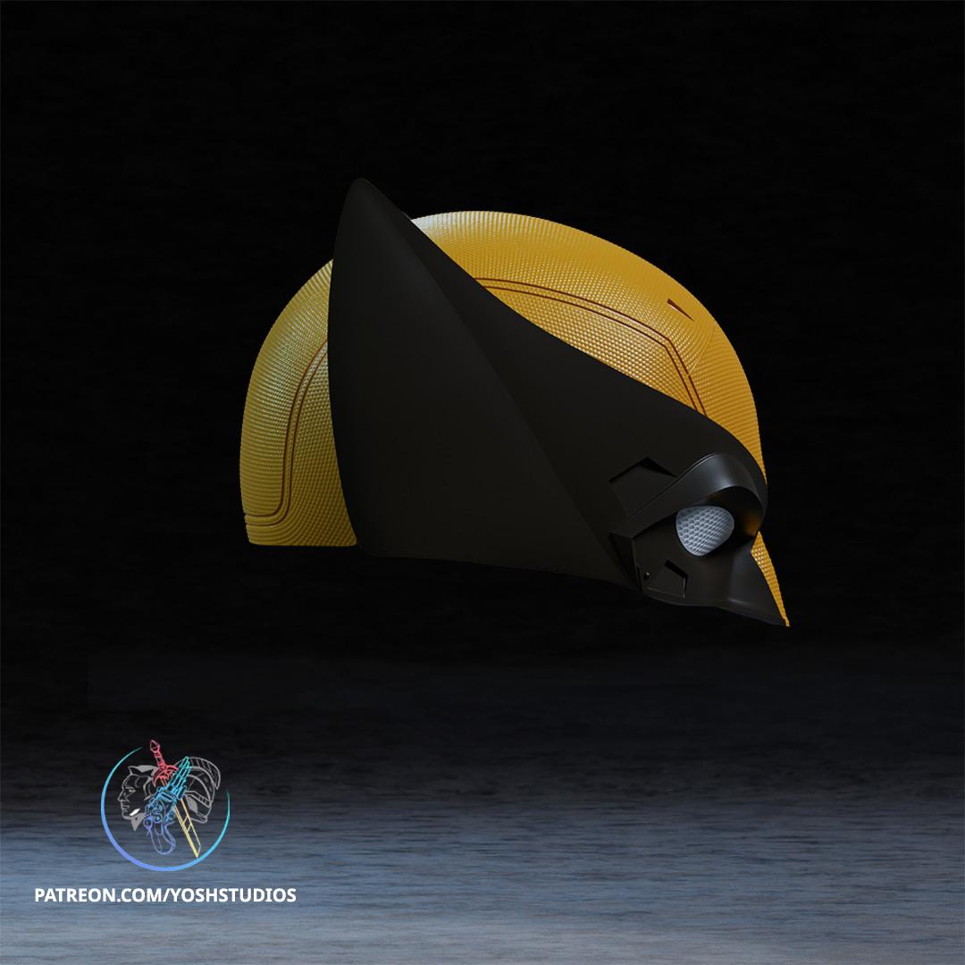 Wolverine Movie Helmet 3d Print File STL 3d model