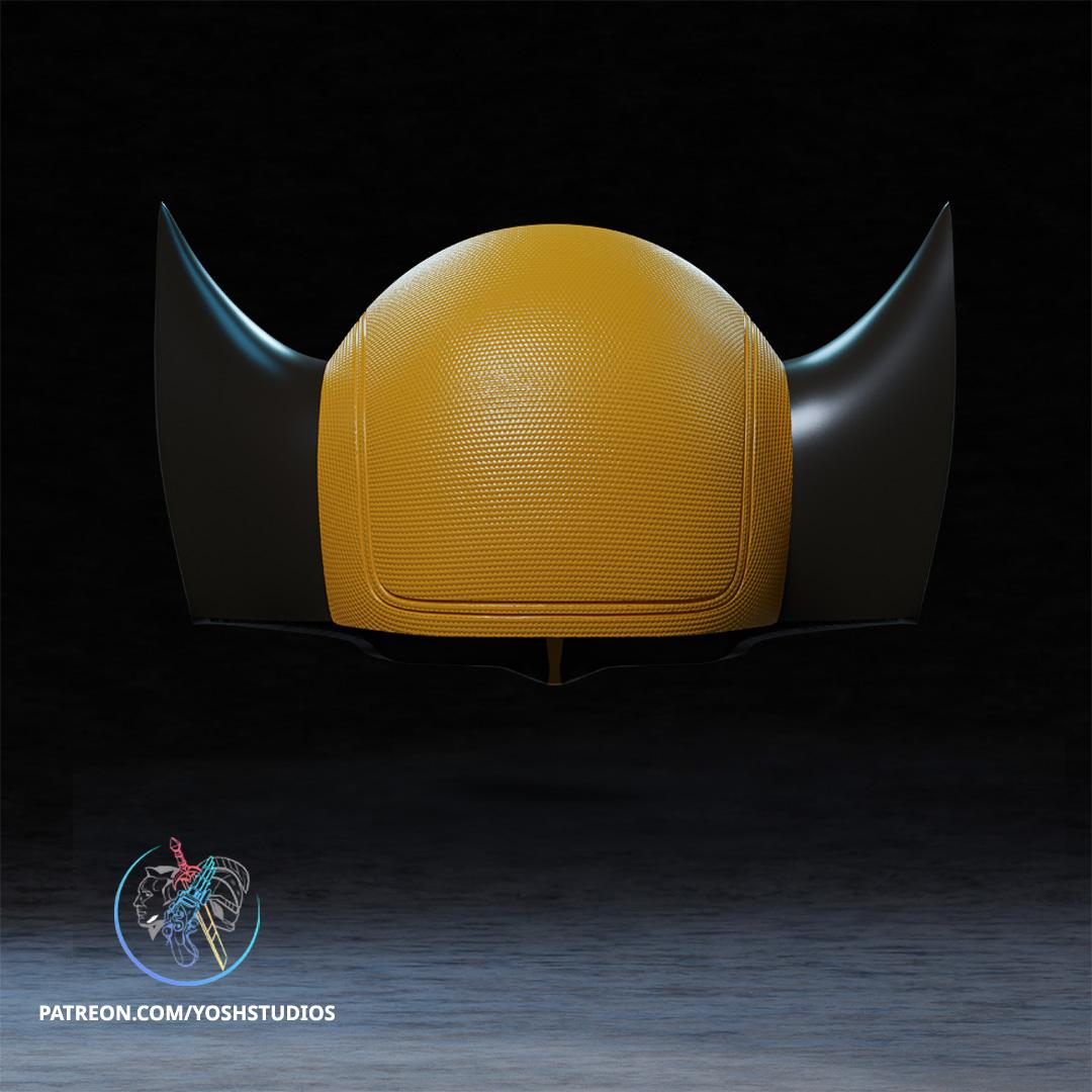 Wolverine Movie Helmet 3d Print File STL 3d model