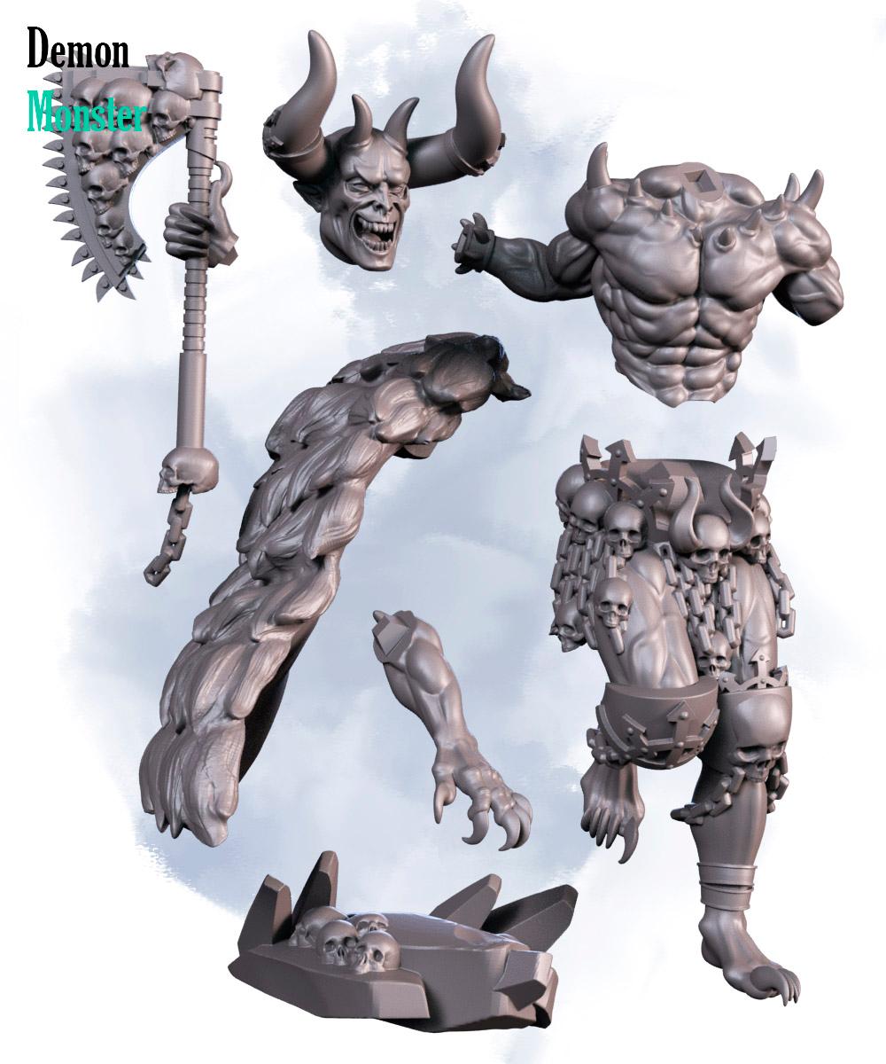 Demon Lord 3d model