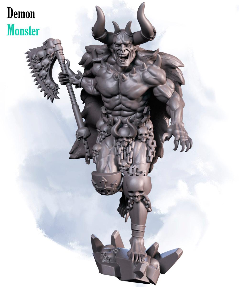 Demon Lord 3d model