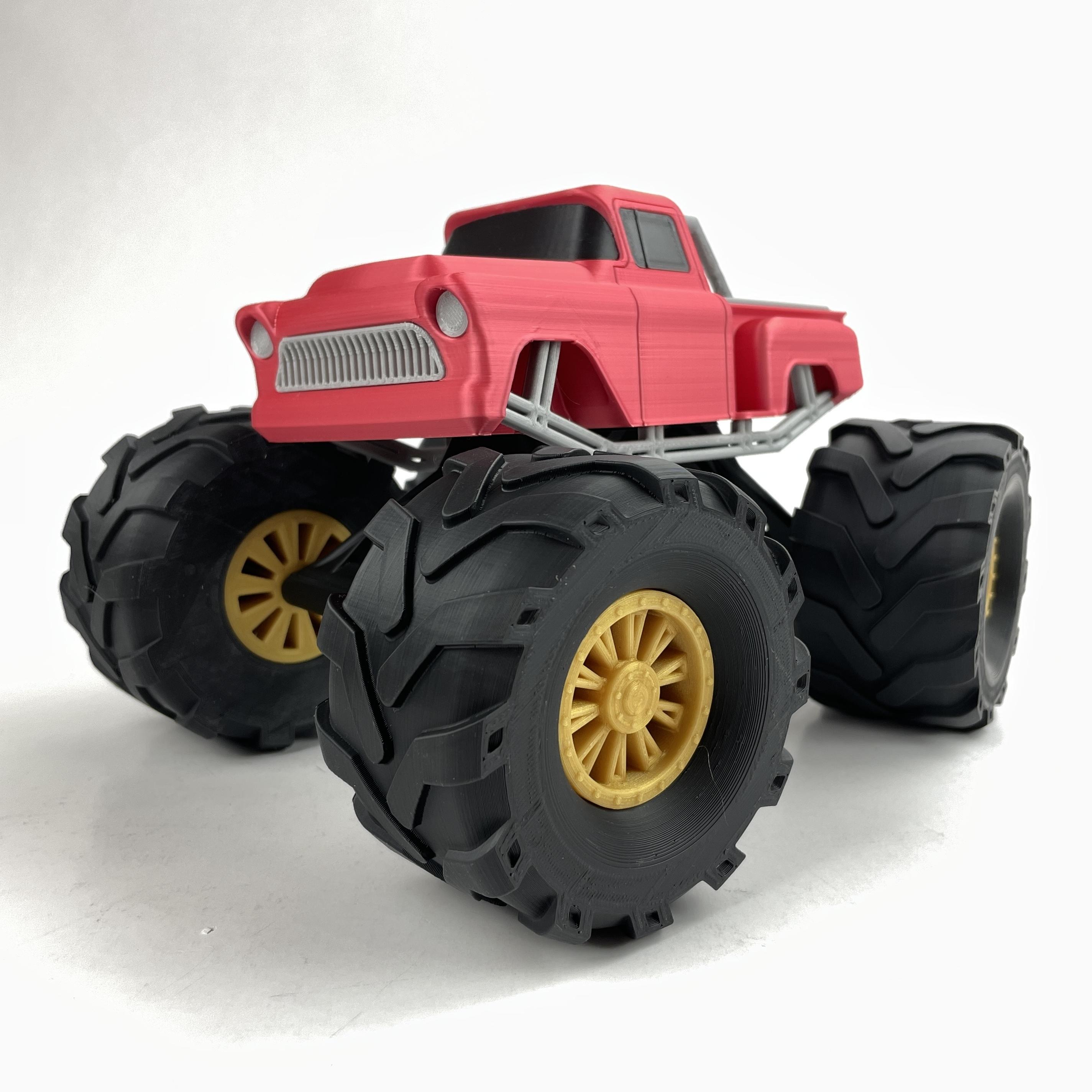 CHEVY MONSTER TRUCK 3d model