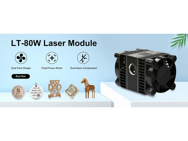 Laser Tree LT-80W 3d model