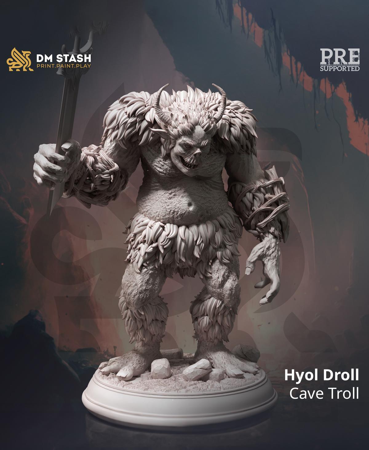 Hyol Droll - Cave Troll 3d model