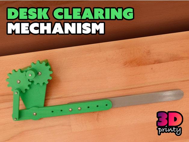 Desk Clearing Mechanism 3d model