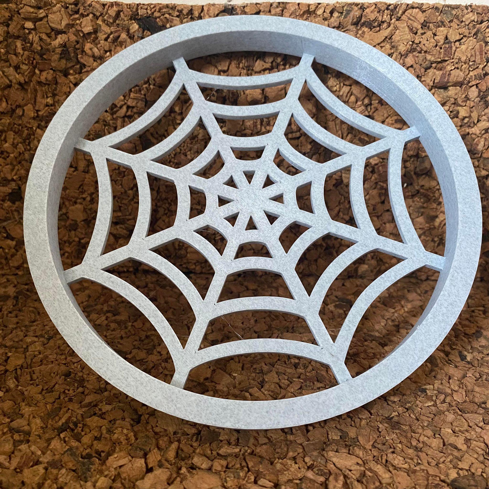 Spider web tray.stl 3d model