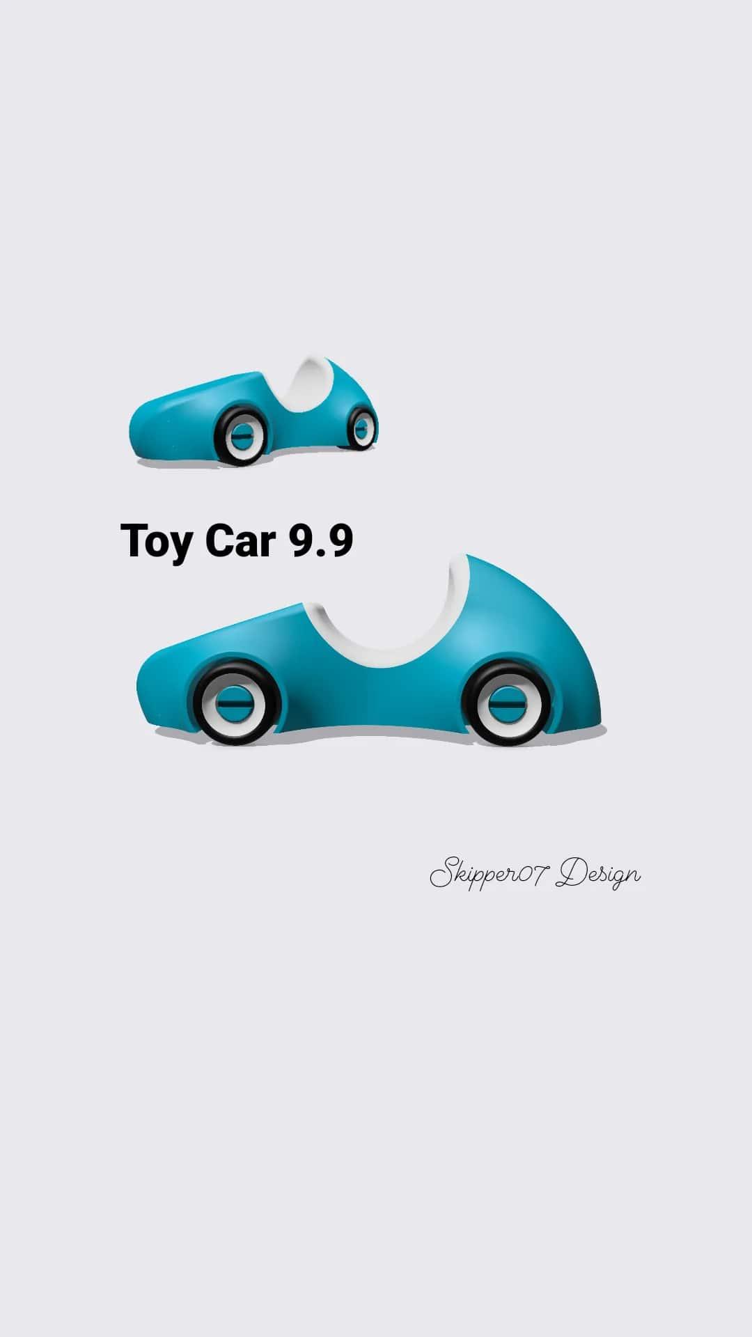 Toy car 9.9 3d model
