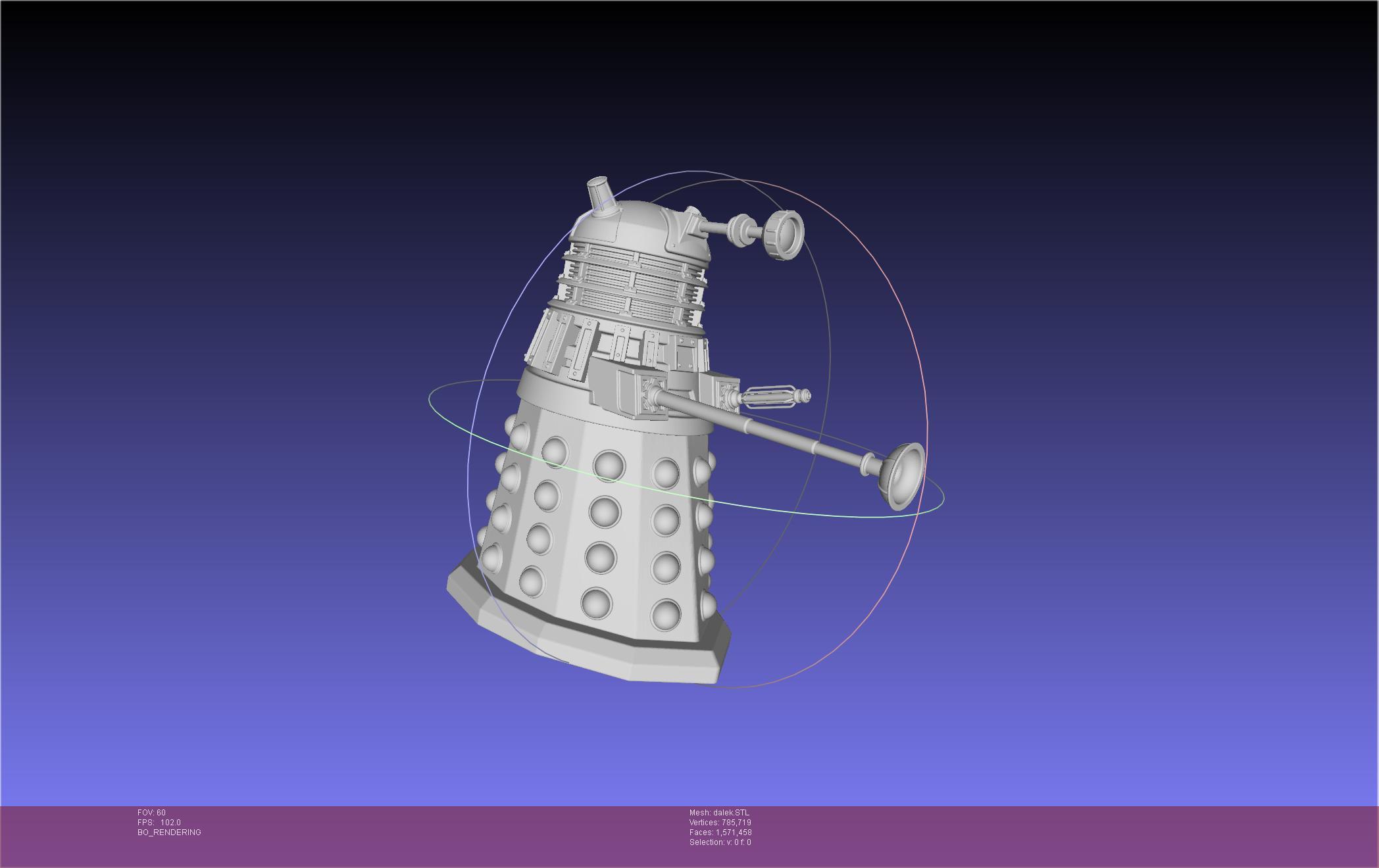 Doctor Who Dalek 3d model