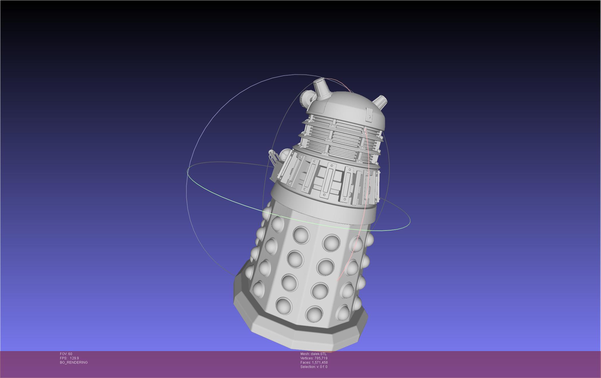 Doctor Who Dalek 3d model