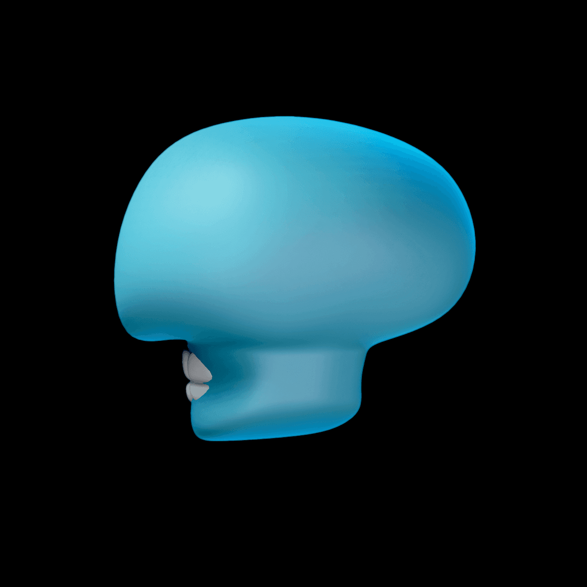 Stylized Skull 3d model