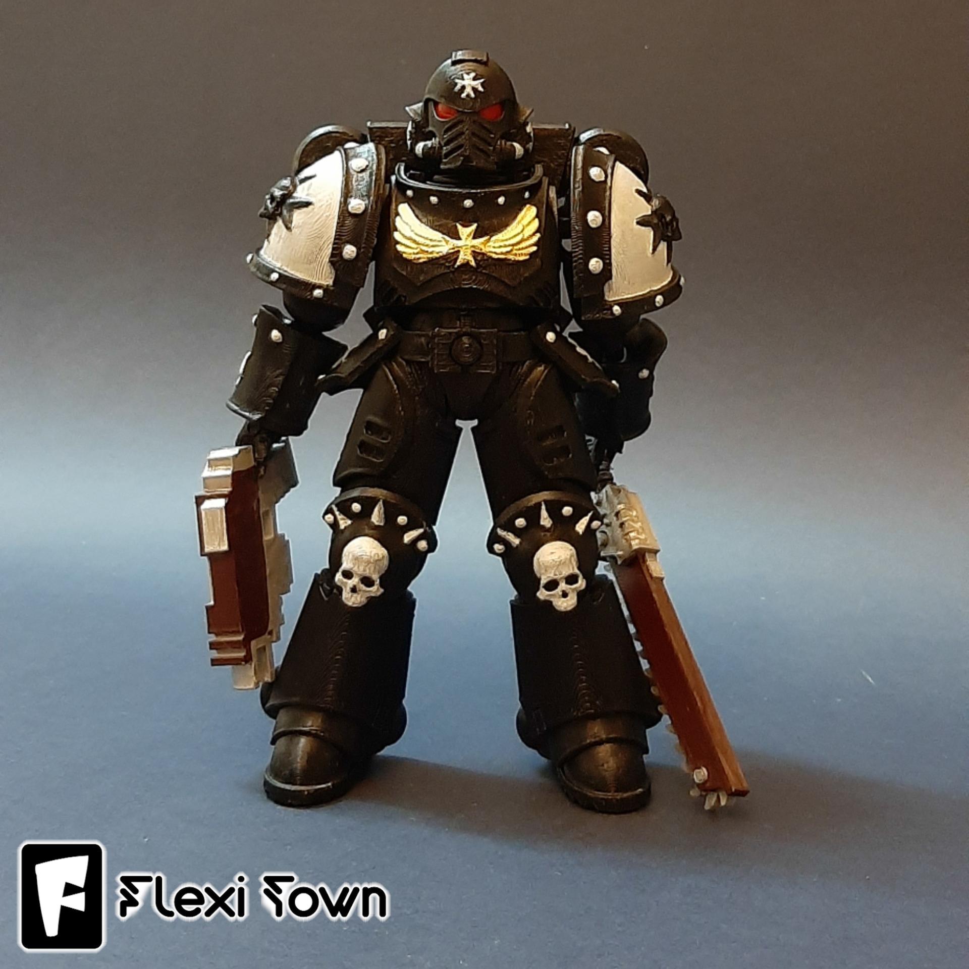 Flexi Print-in-Place Space Marine V3 3d model