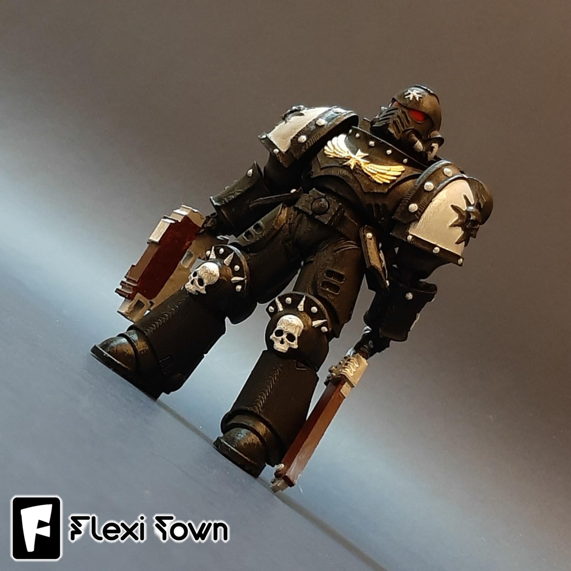 Flexi Print-in-Place Space Marine V3 3d model