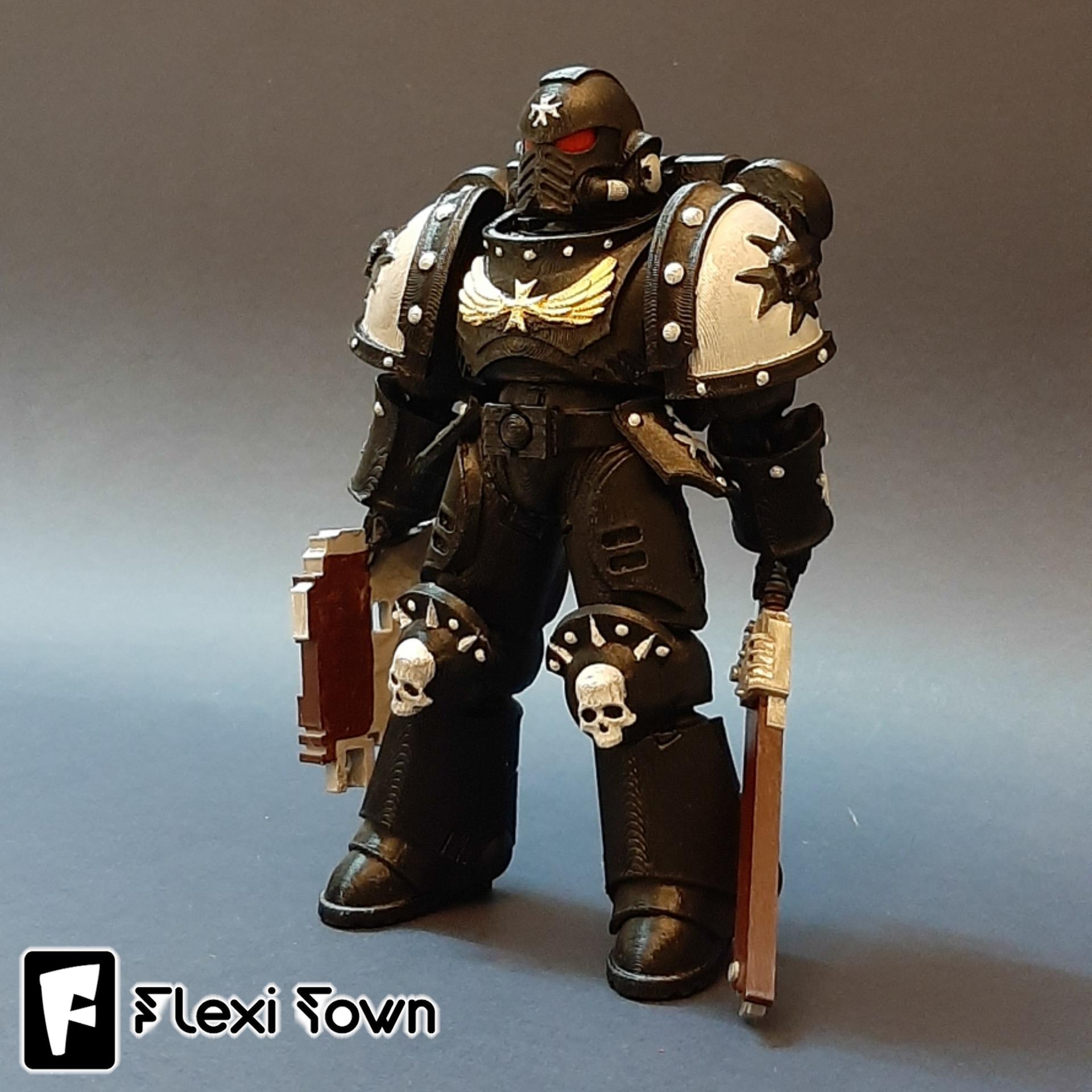 Flexi Print-in-Place Space Marine V3 3d model