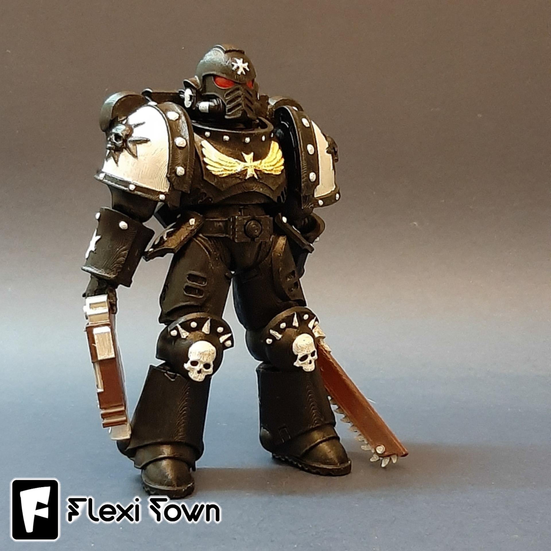 Flexi Print-in-Place Space Marine V3 3d model