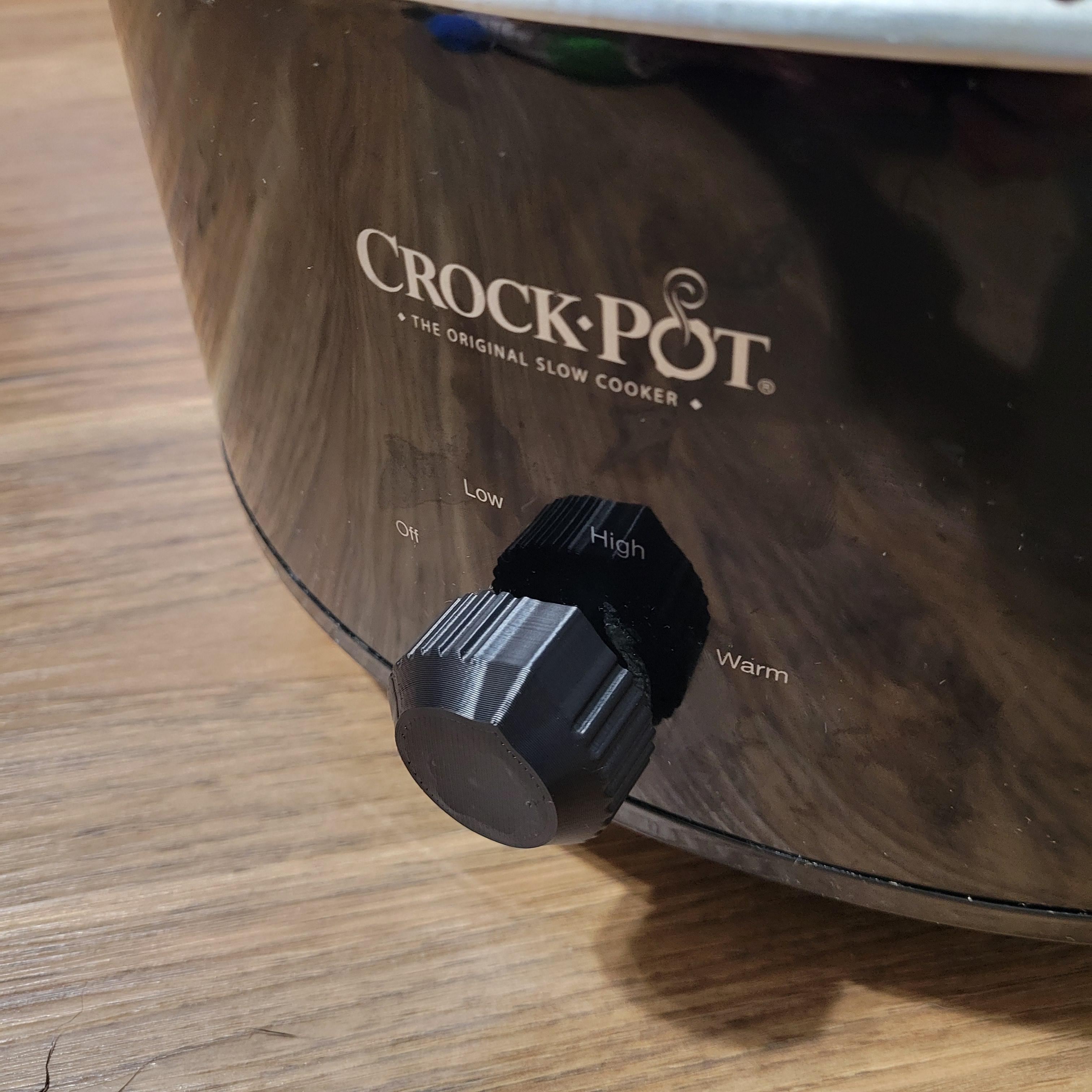 Crockpot Knob 3d model