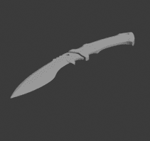 kukriknife.stl 3d model