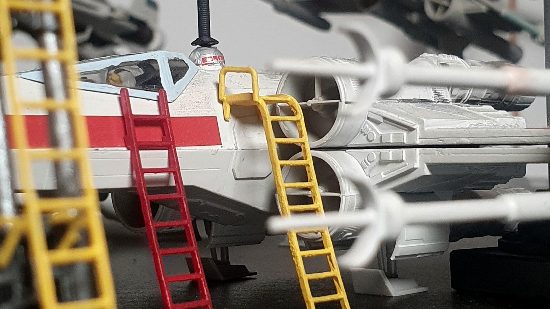 Rebel Hangar Equipment - 1/12, 1/18 and 1/72 scale 3d model