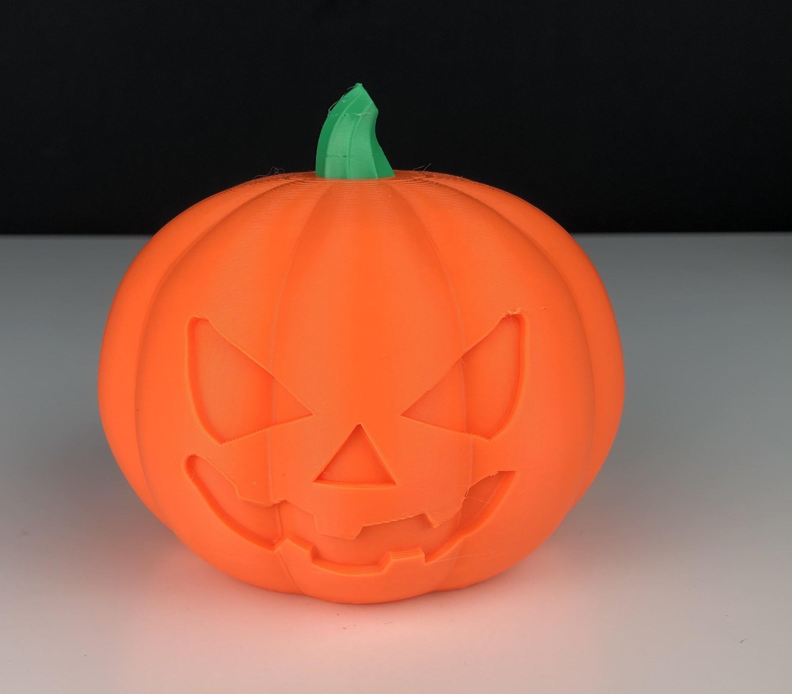 Halloween Pumpkin with Articulated Feet 3d model