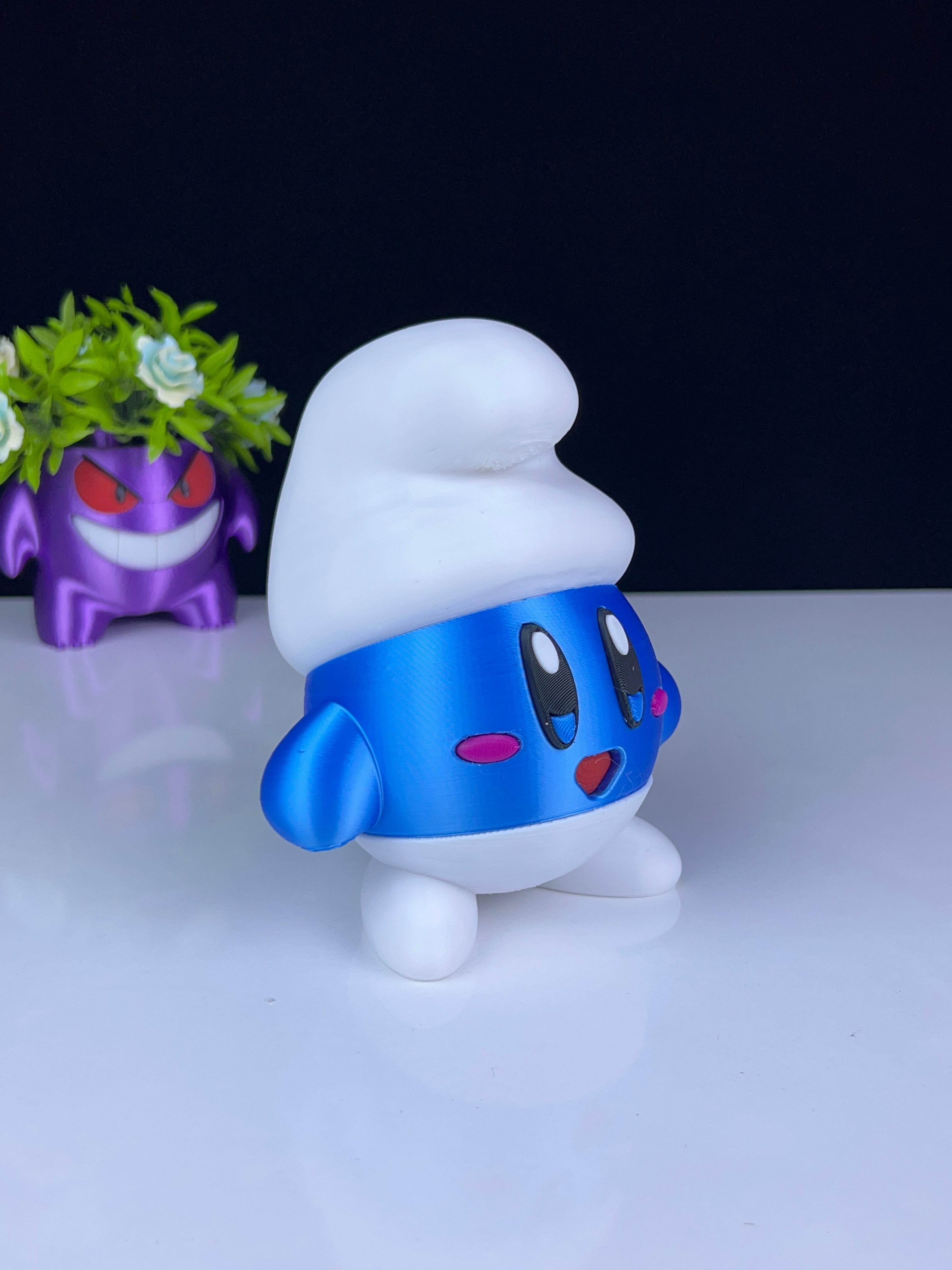 Smurf Kirby - Multipart 3d model