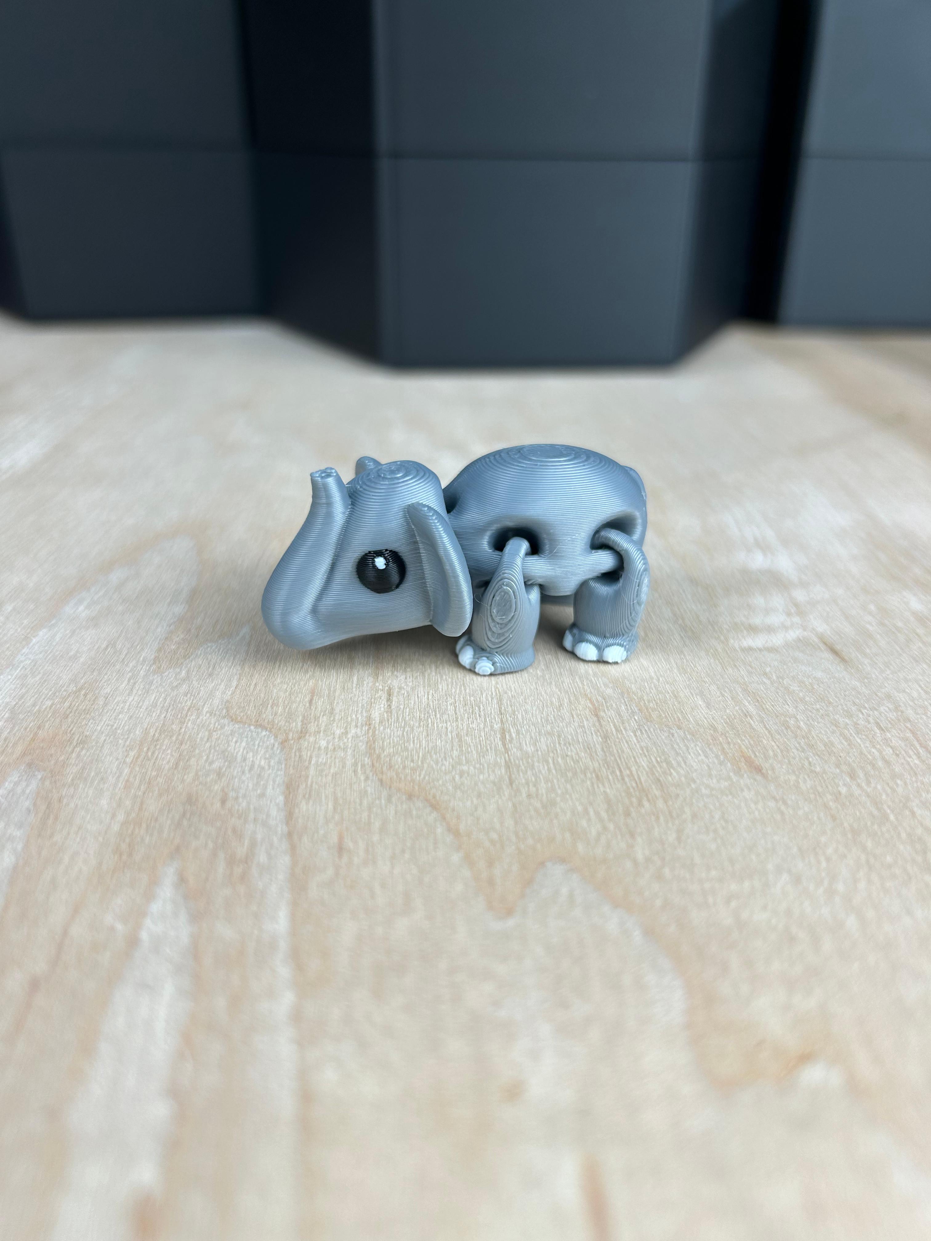 Elephant V1 Fidget 3d model