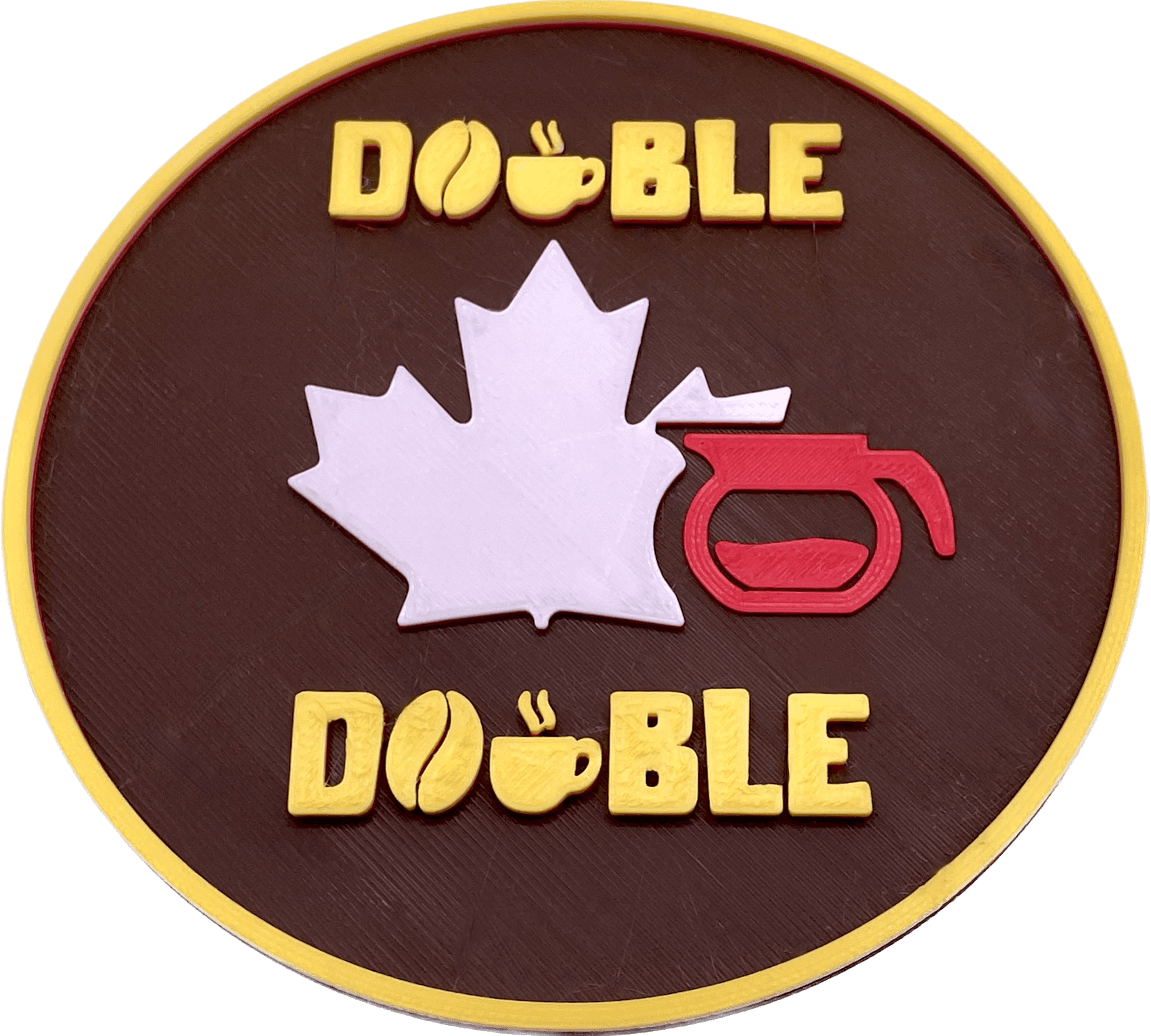 Canadian Double Double Coaster 3d model