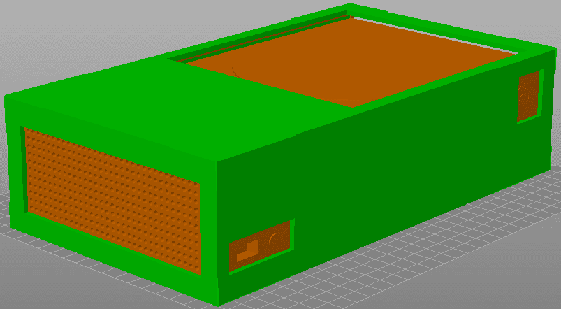 XBox Series S Shell Template [GL3N] 3d model