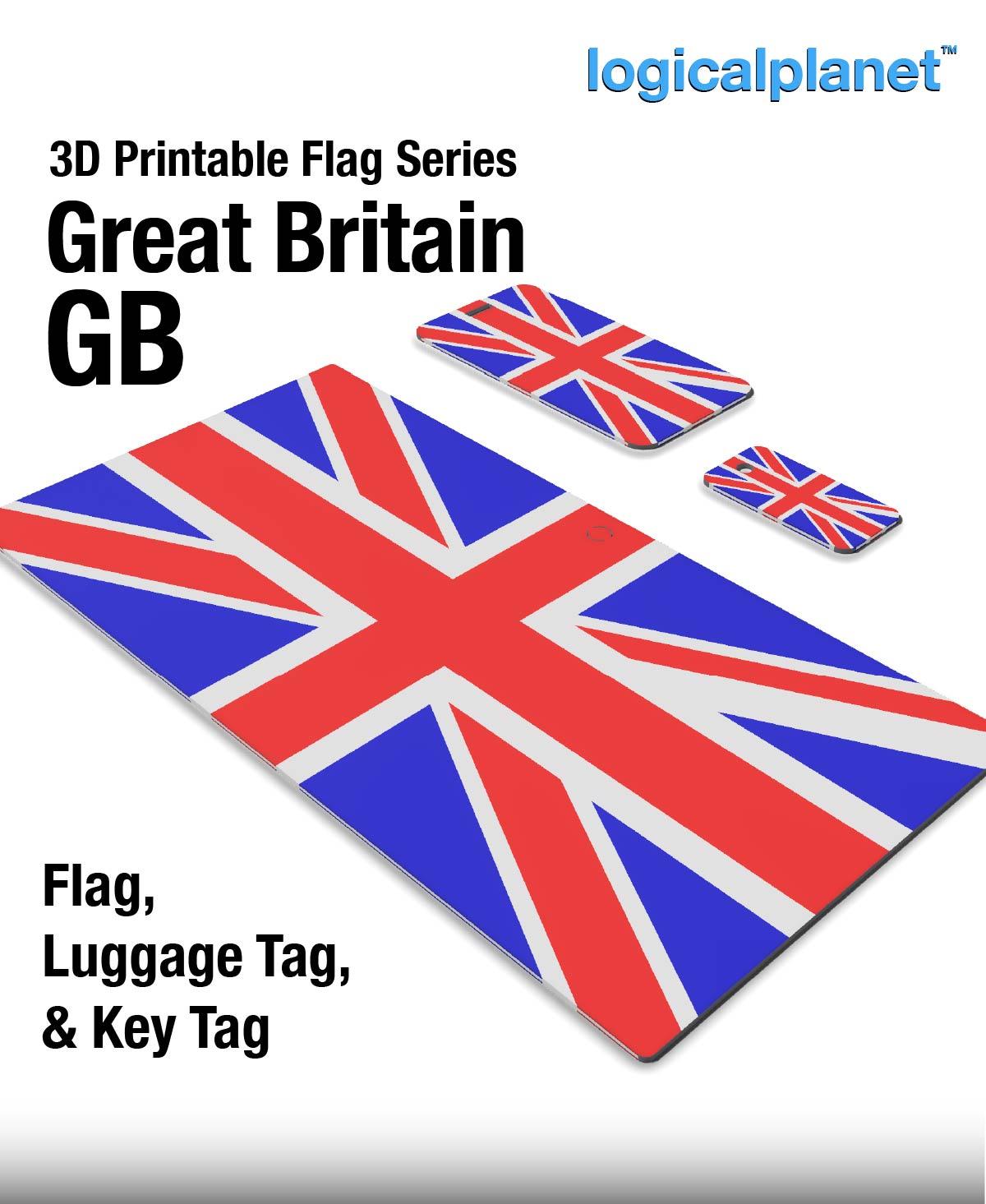 GB - Great Britain 3d model