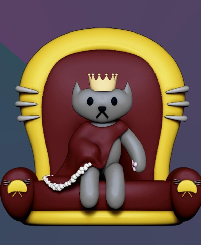 King Tom - Catopolis 3d model