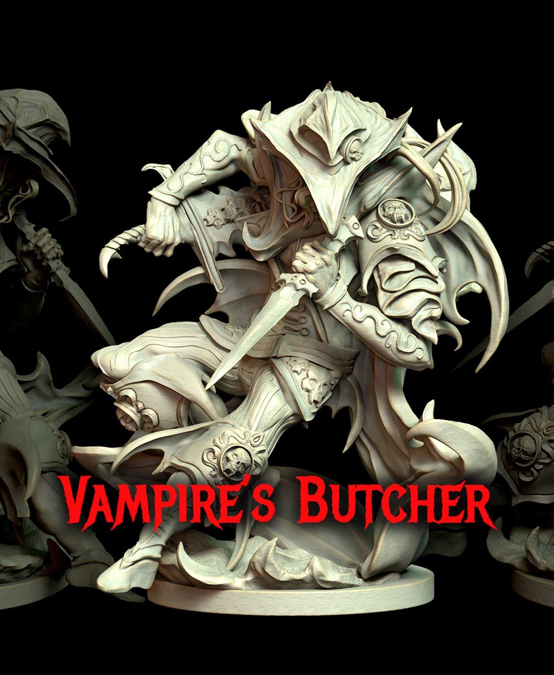 Vampires Butcher - Heroes and Legends Collection 3d model