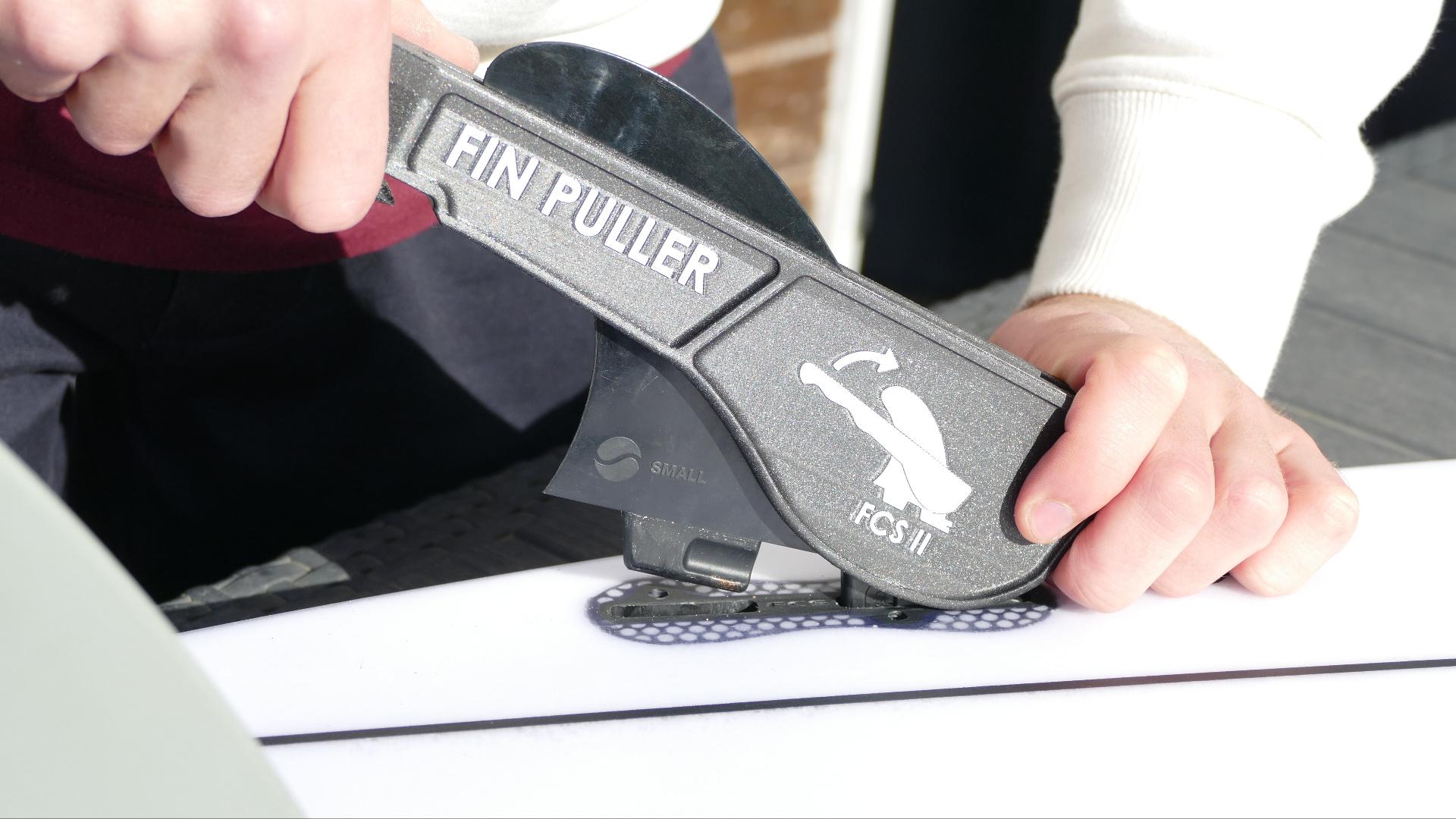 Surf Fin Puller with Bottle Opener 3d model