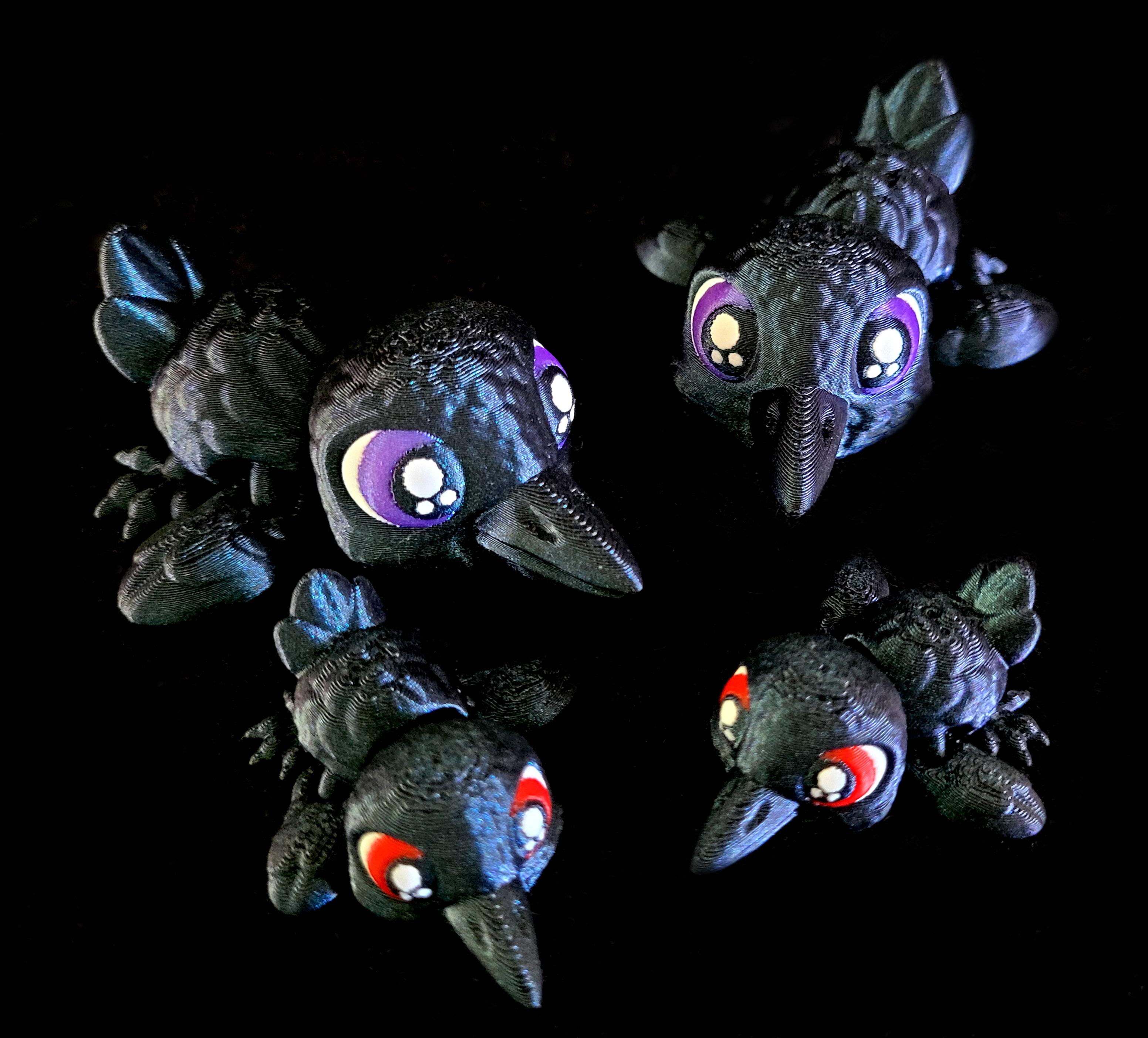 Crow Hatchlings *Personal Use* 3d model