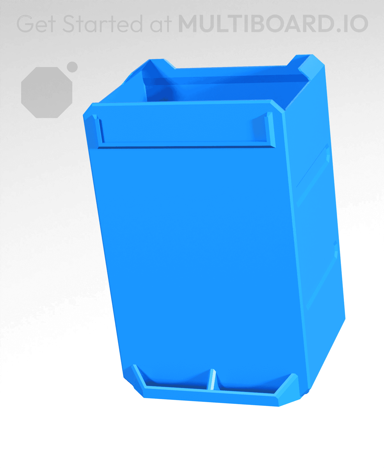 2x3x1.5-Deep - Multibin Simple Drawer 3d model