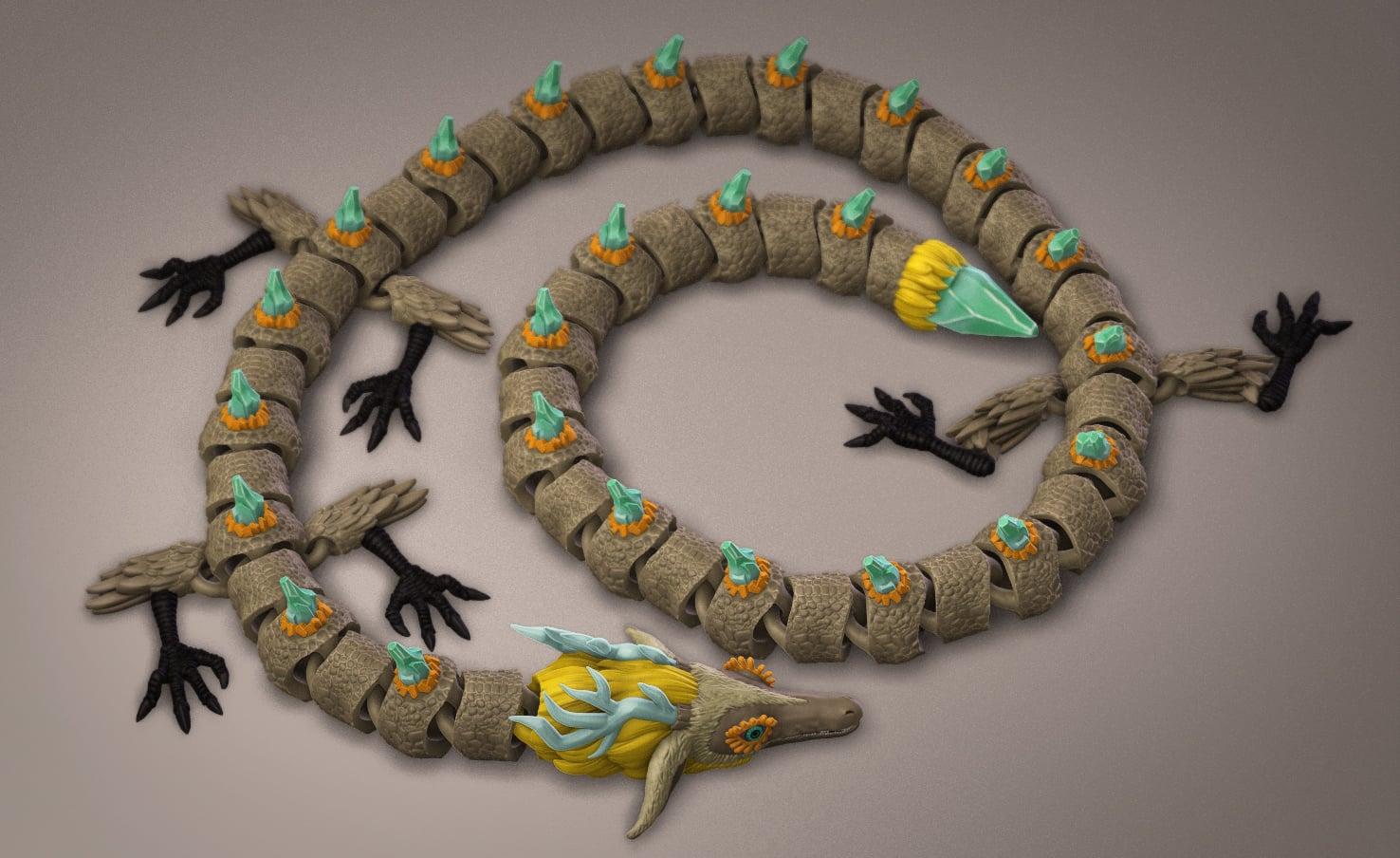 Zelda Light Dragon 3d model